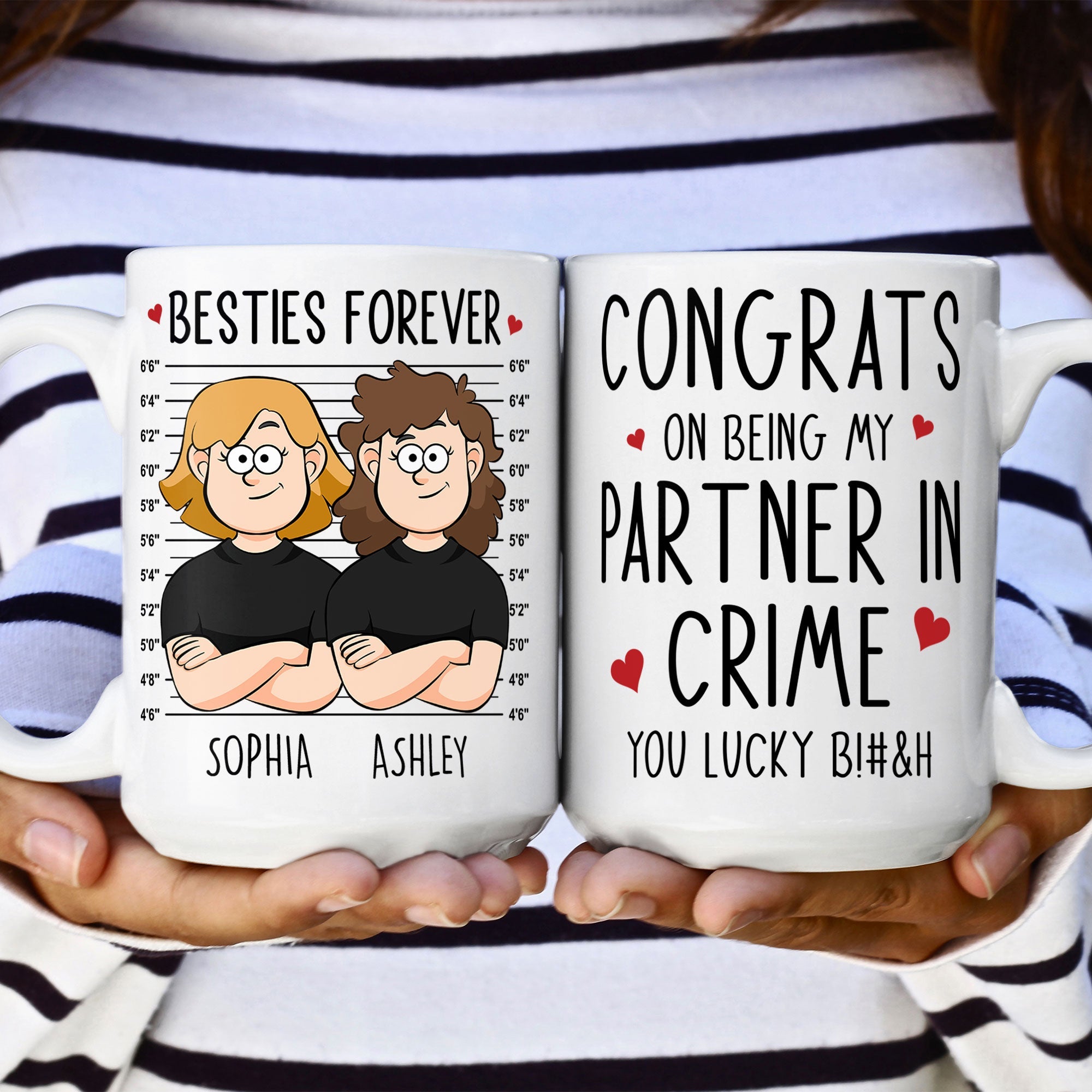 My Partner In Crime - Personalized Mug