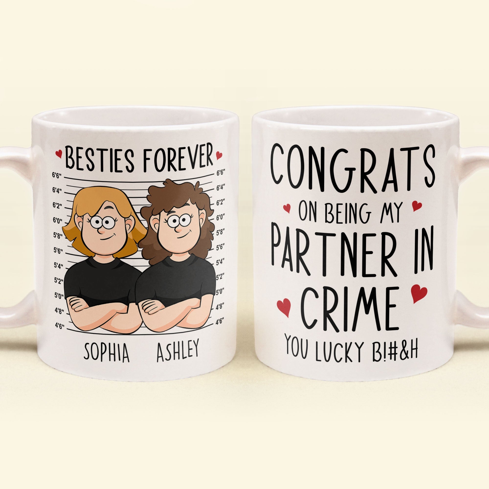 My Partner In Crime - Personalized Mug