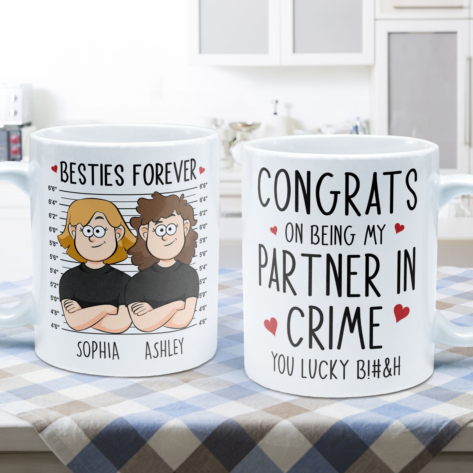 My Partner In Crime - Personalized Mug