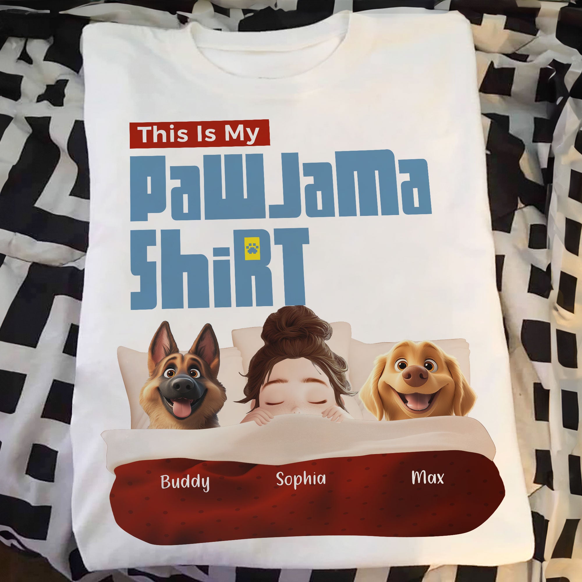 My Pawjama Shirt - Personalized Shirt