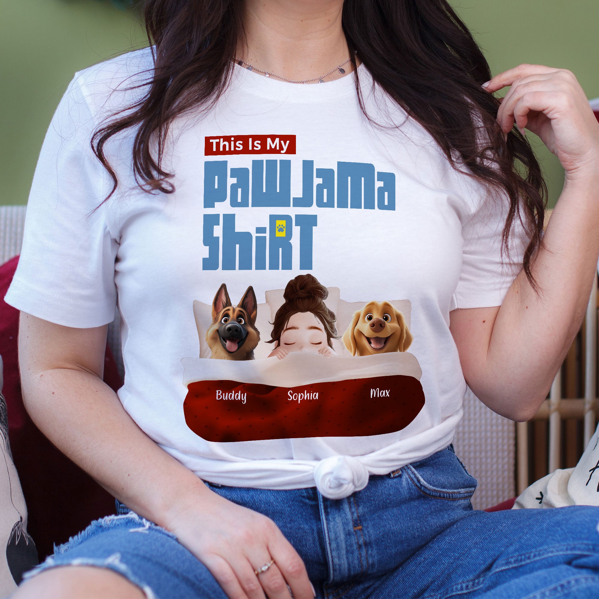 My Pawjama Shirt - Personalized Shirt