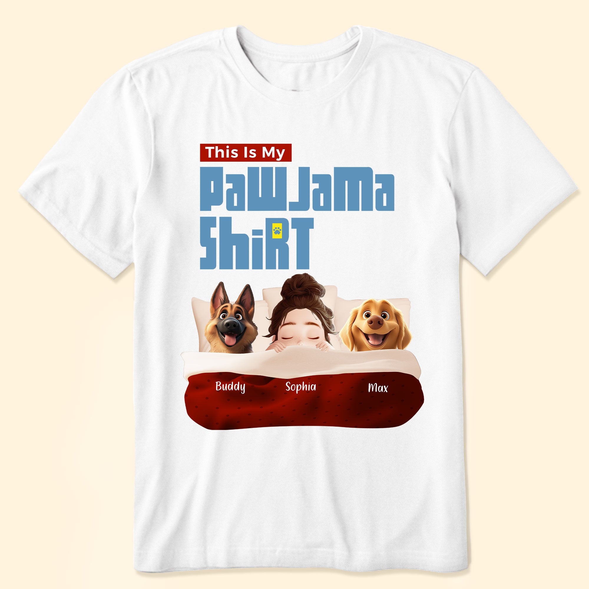 My Pawjama Shirt - Personalized Shirt