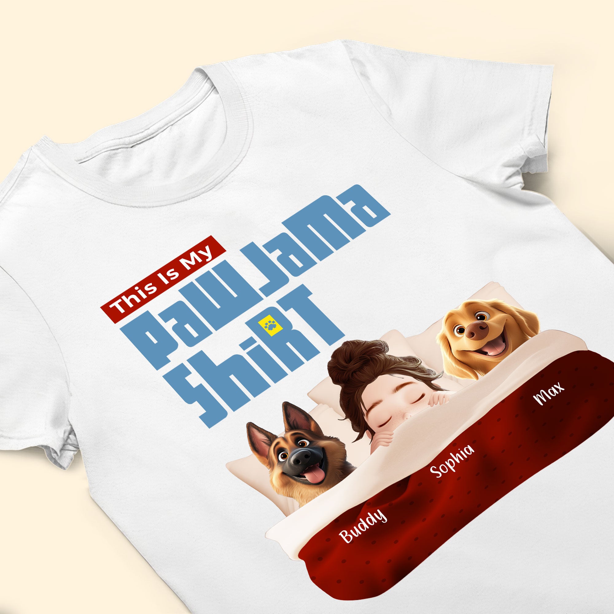 My Pawjama Shirt - Personalized Shirt