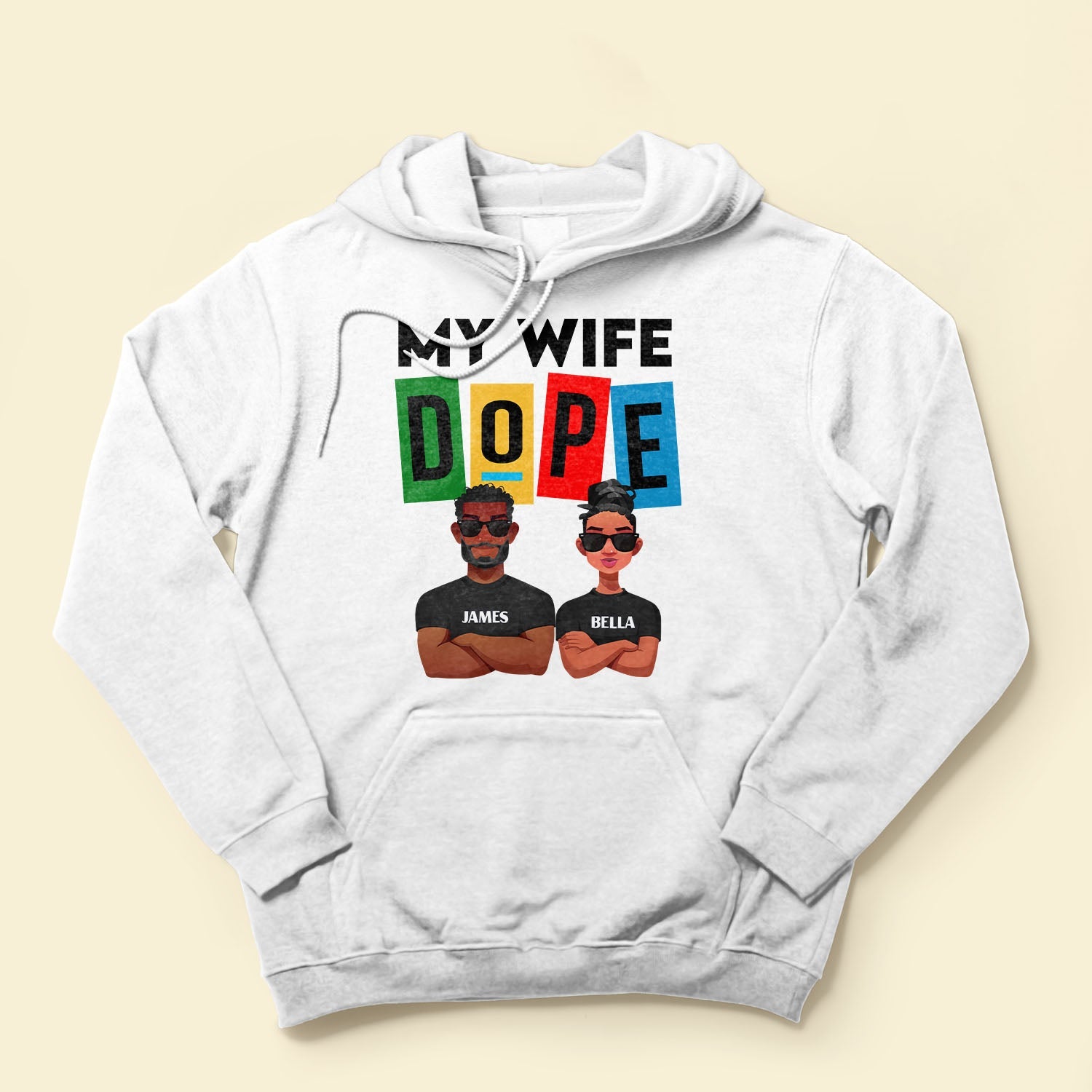 My Wife My Husband Dope - Personalized Matching Couple Shirts