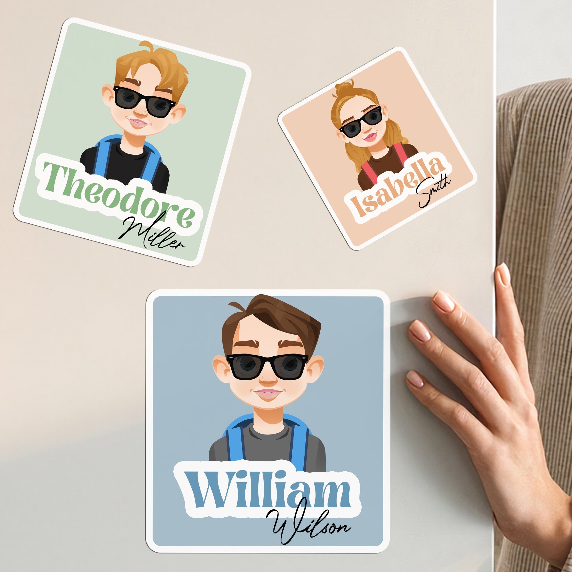 Name Magnet For School Locker - Personalized Magnet