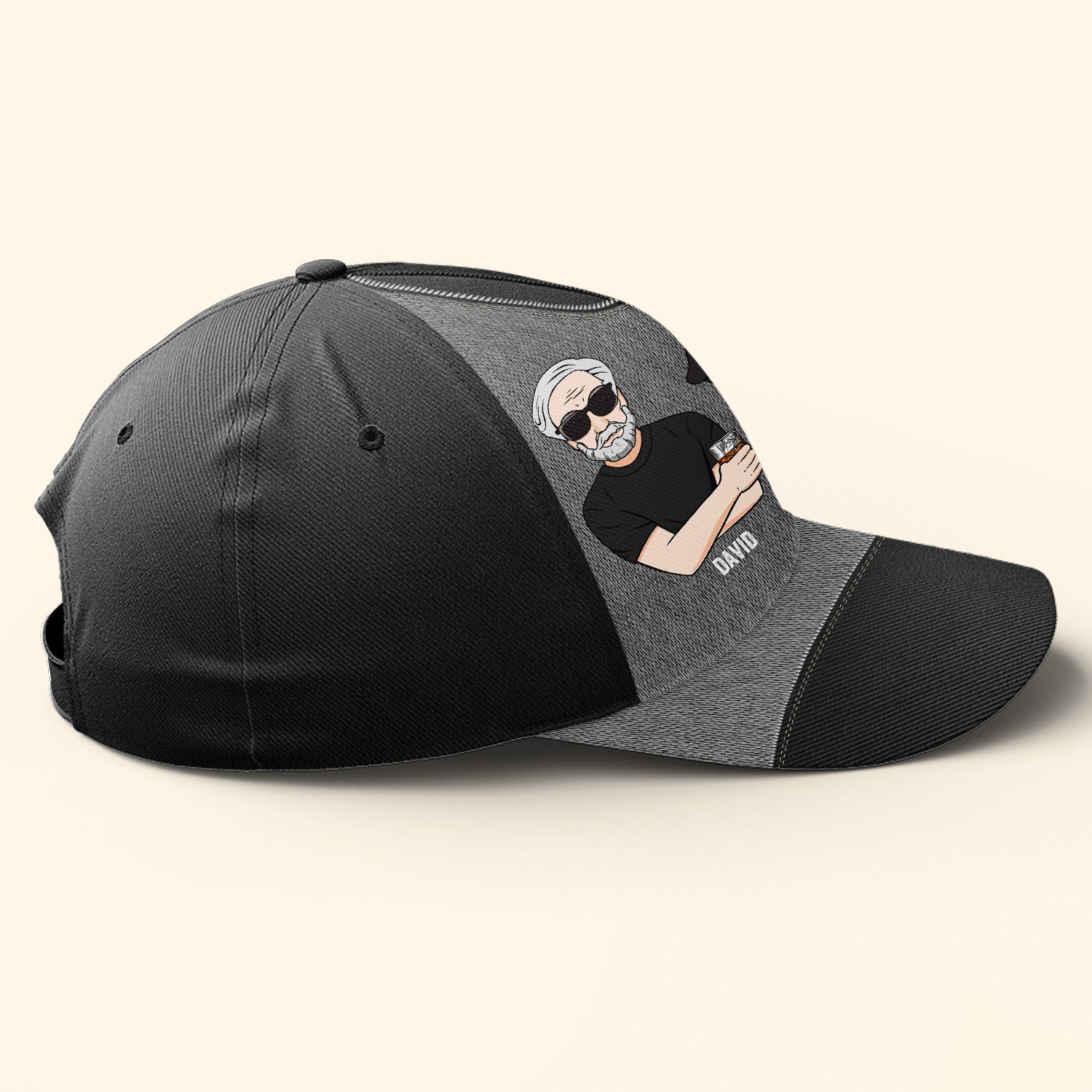 Never Underestimate An Old Man With His Dogs - Personalized Classic Cap