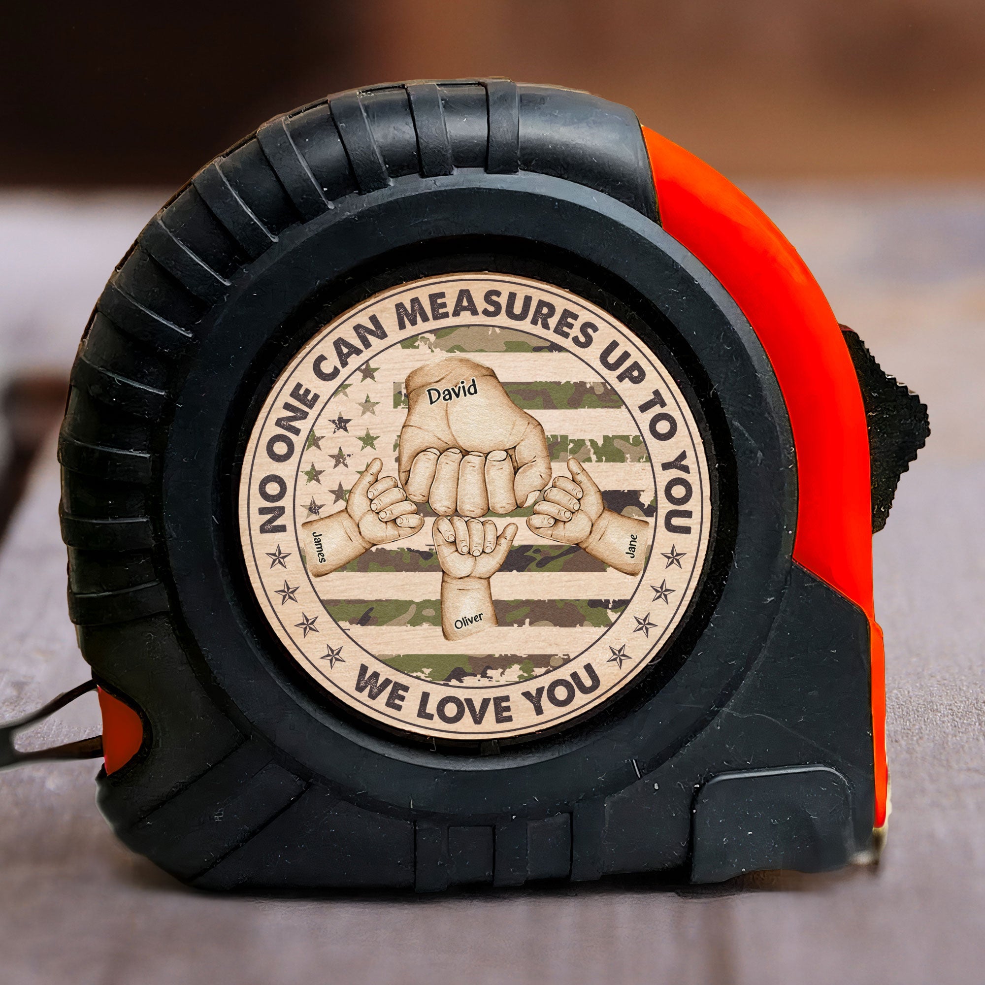 No One Can Measures Up To You - Personalized Tape Measure