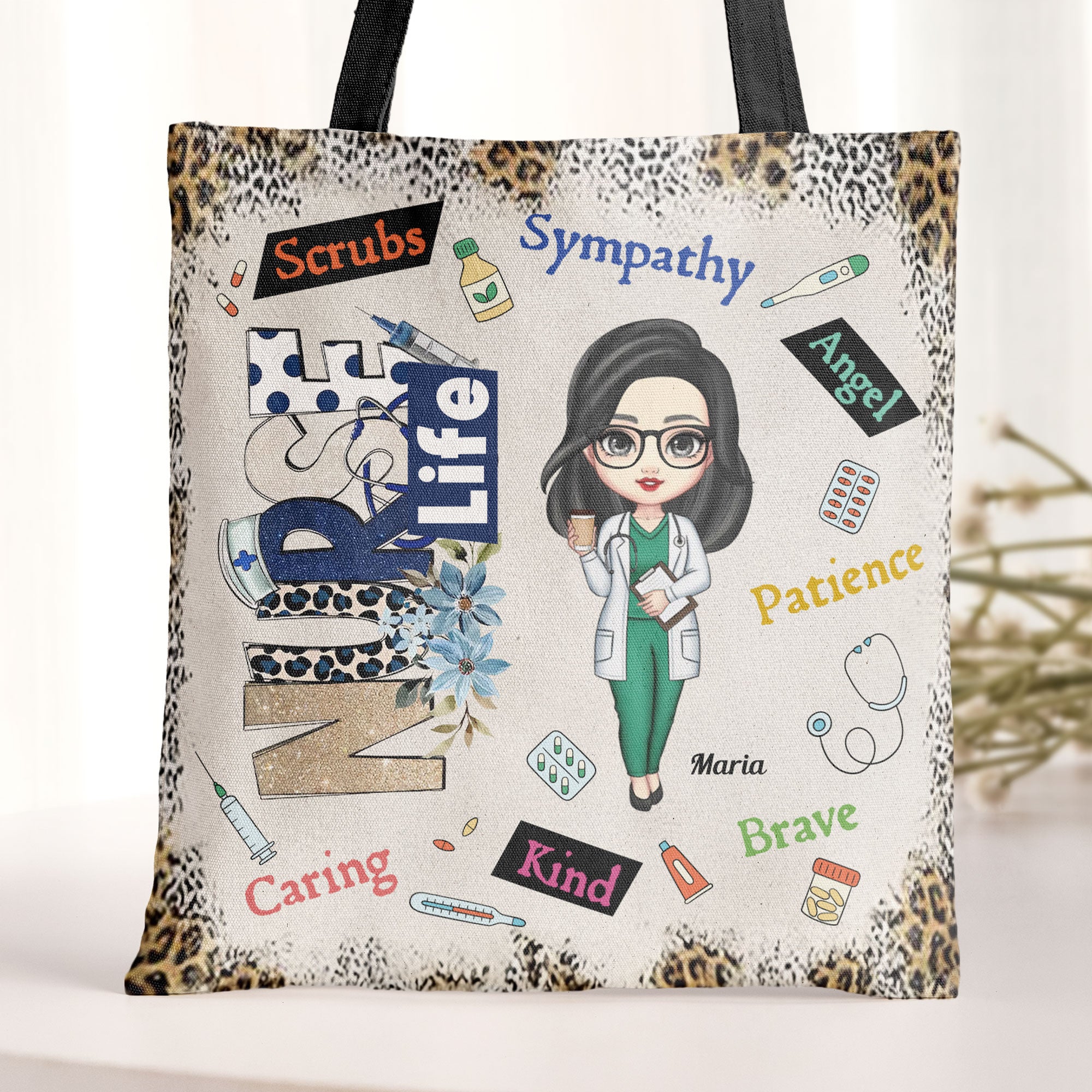 Nurse Life - Personalized Tote Bag