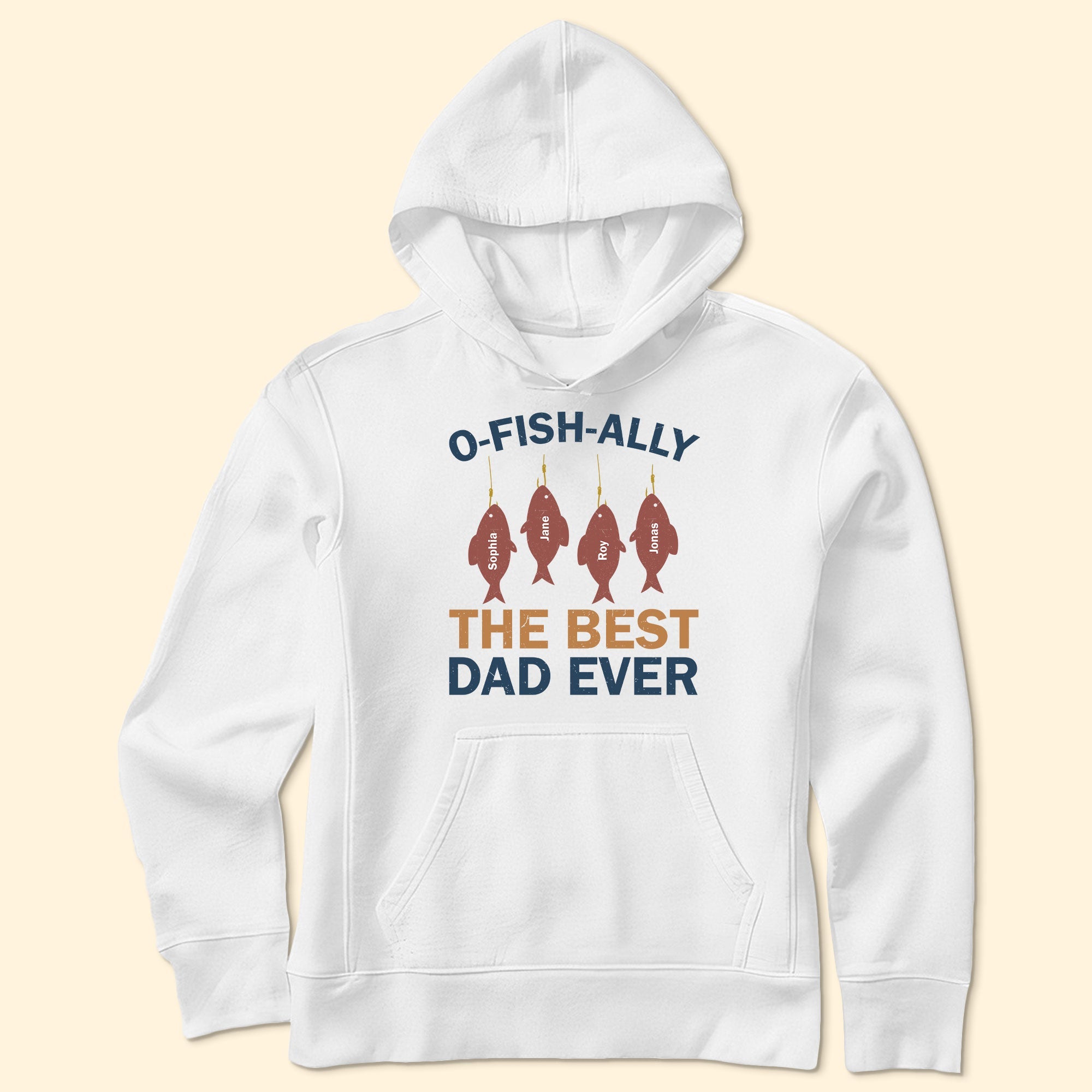 O-Fish-Ally Best Dad Ever - Personalized Shirt