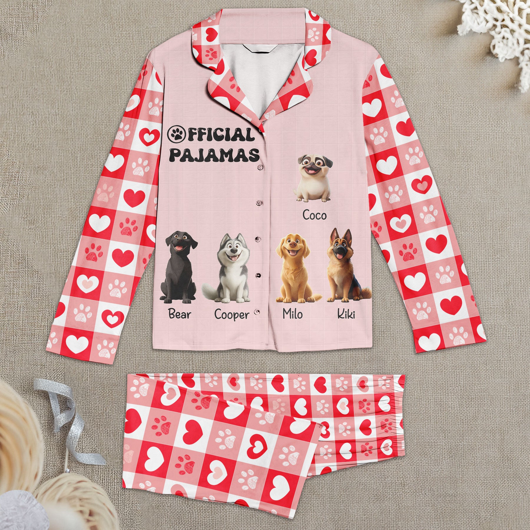 Official Pajamas - Personalized Women's Pajamas Set