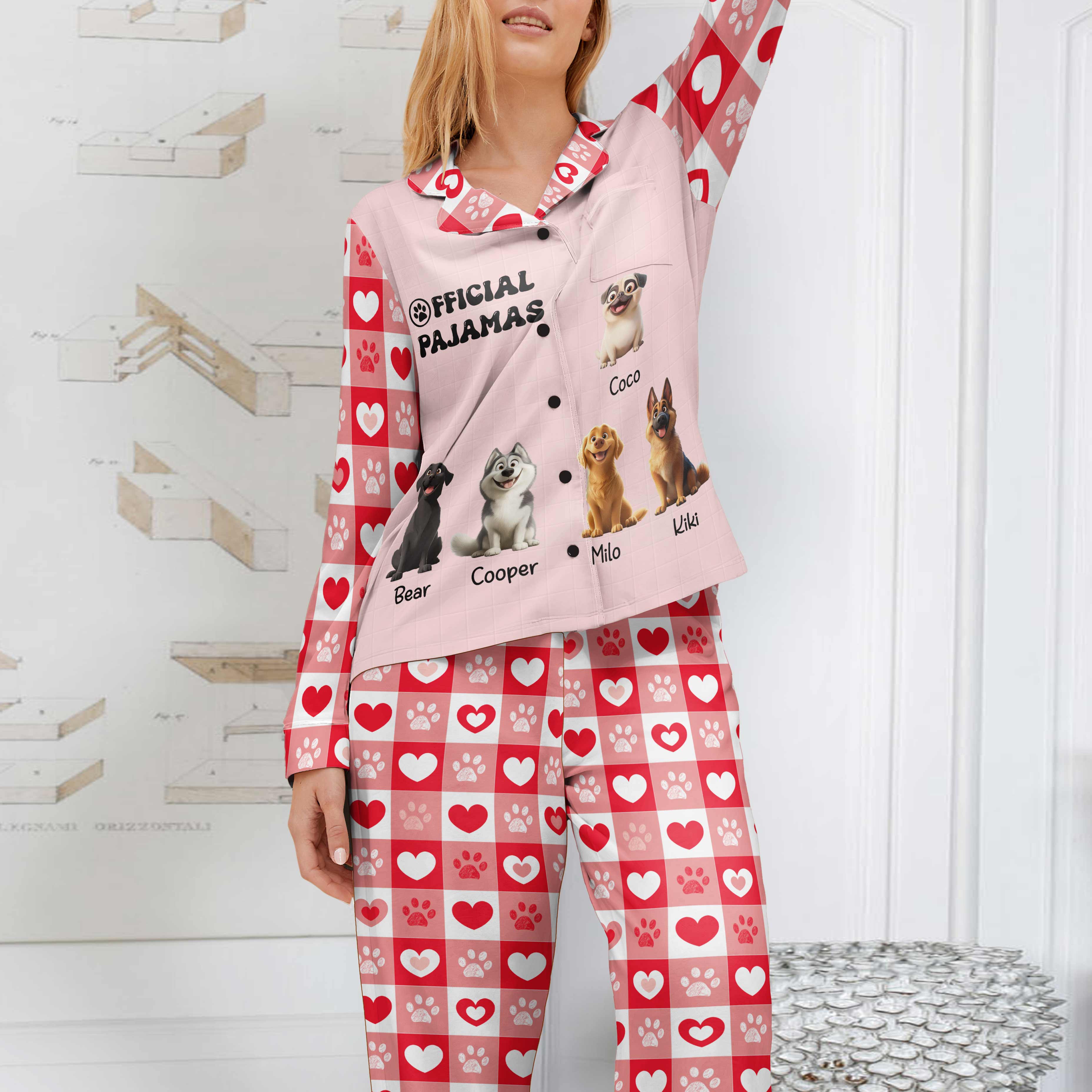 Official Pajamas - Personalized Women's Pajamas Set