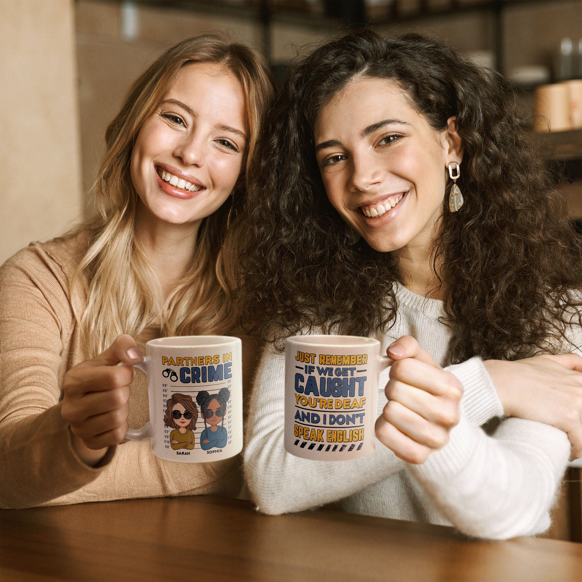 Partners In Crime - Personalized Mug