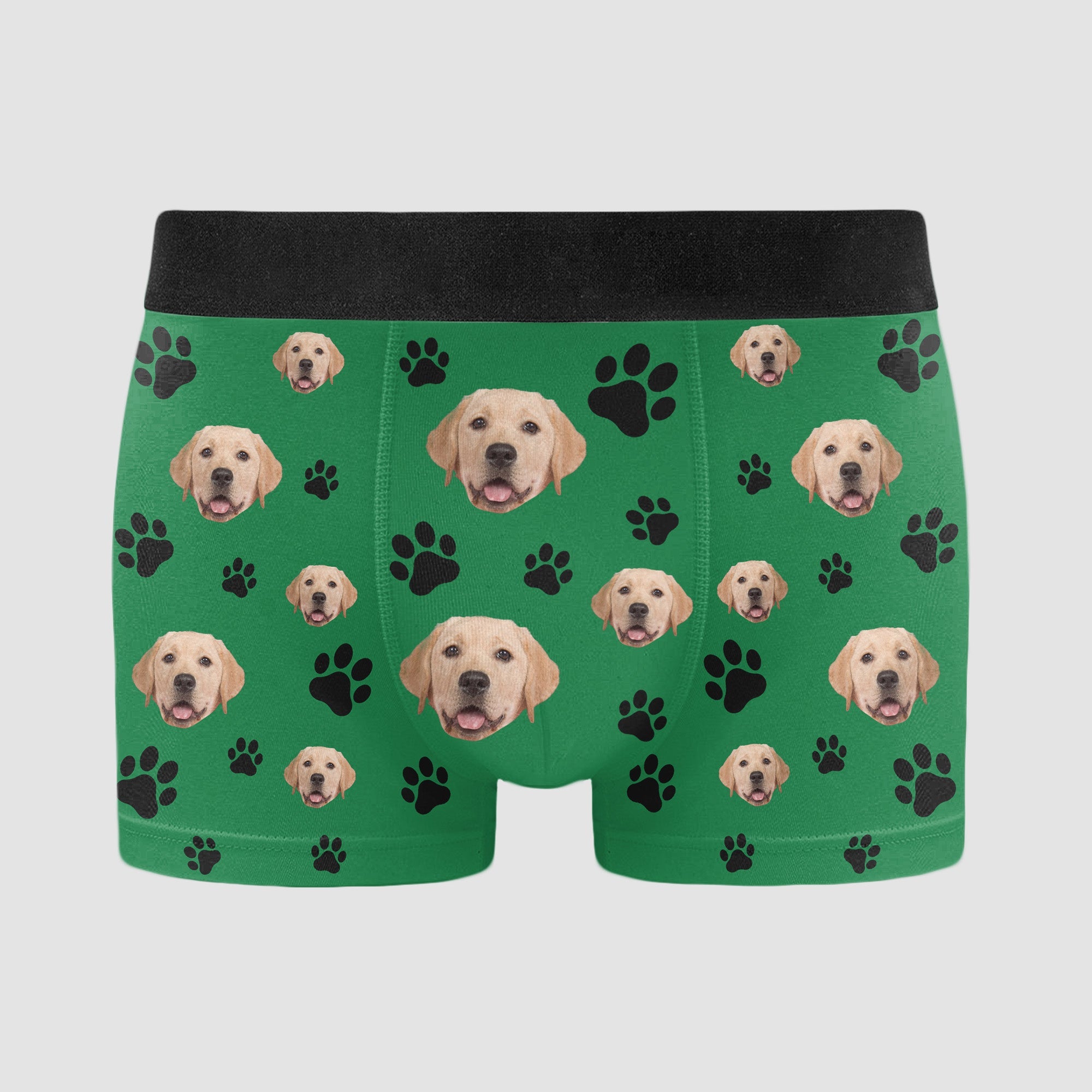 Pet Boxer Briefs - Personalized Photo Men's Boxer Briefs