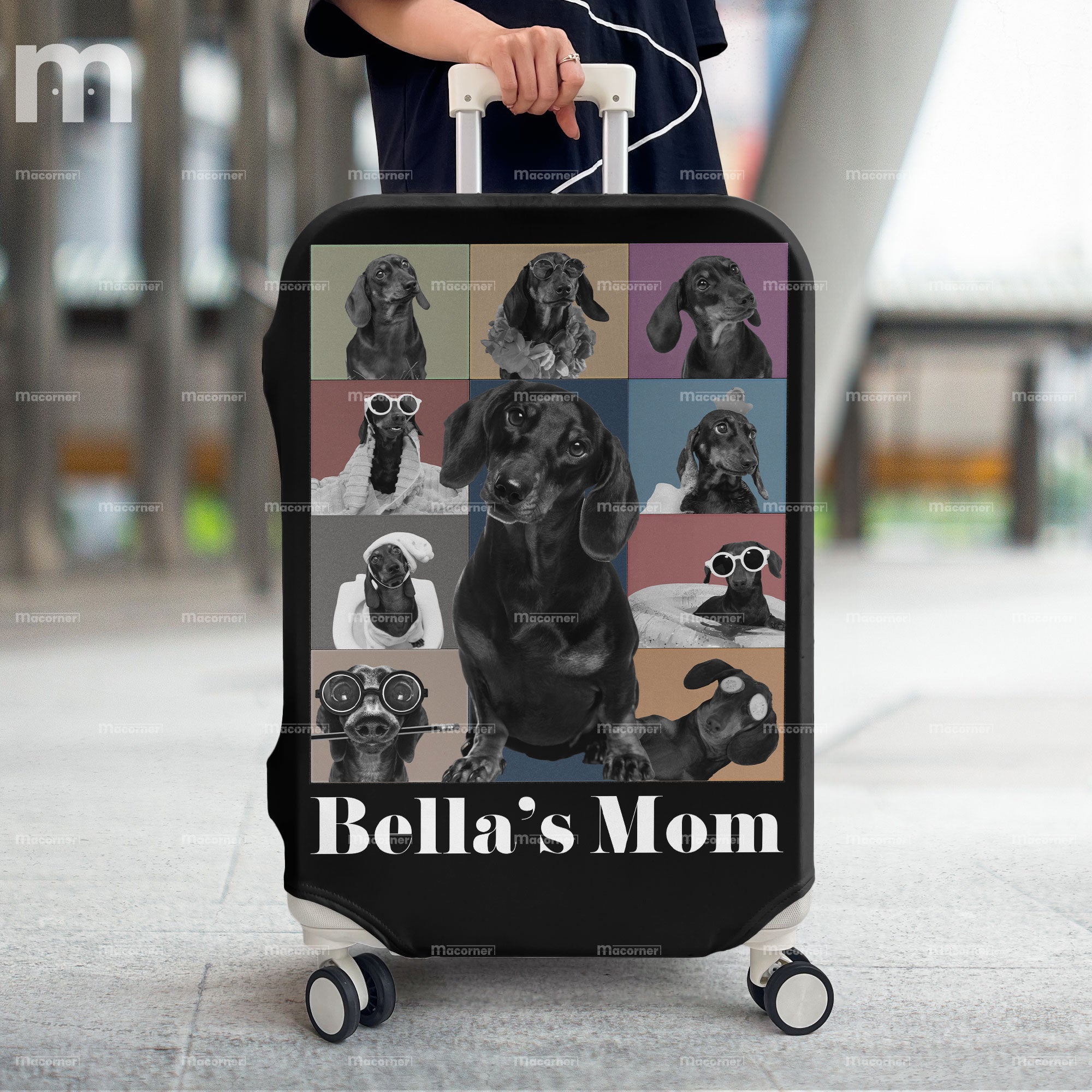 Pet Custom Eras Tour - Personalized Photo Luggage Cover