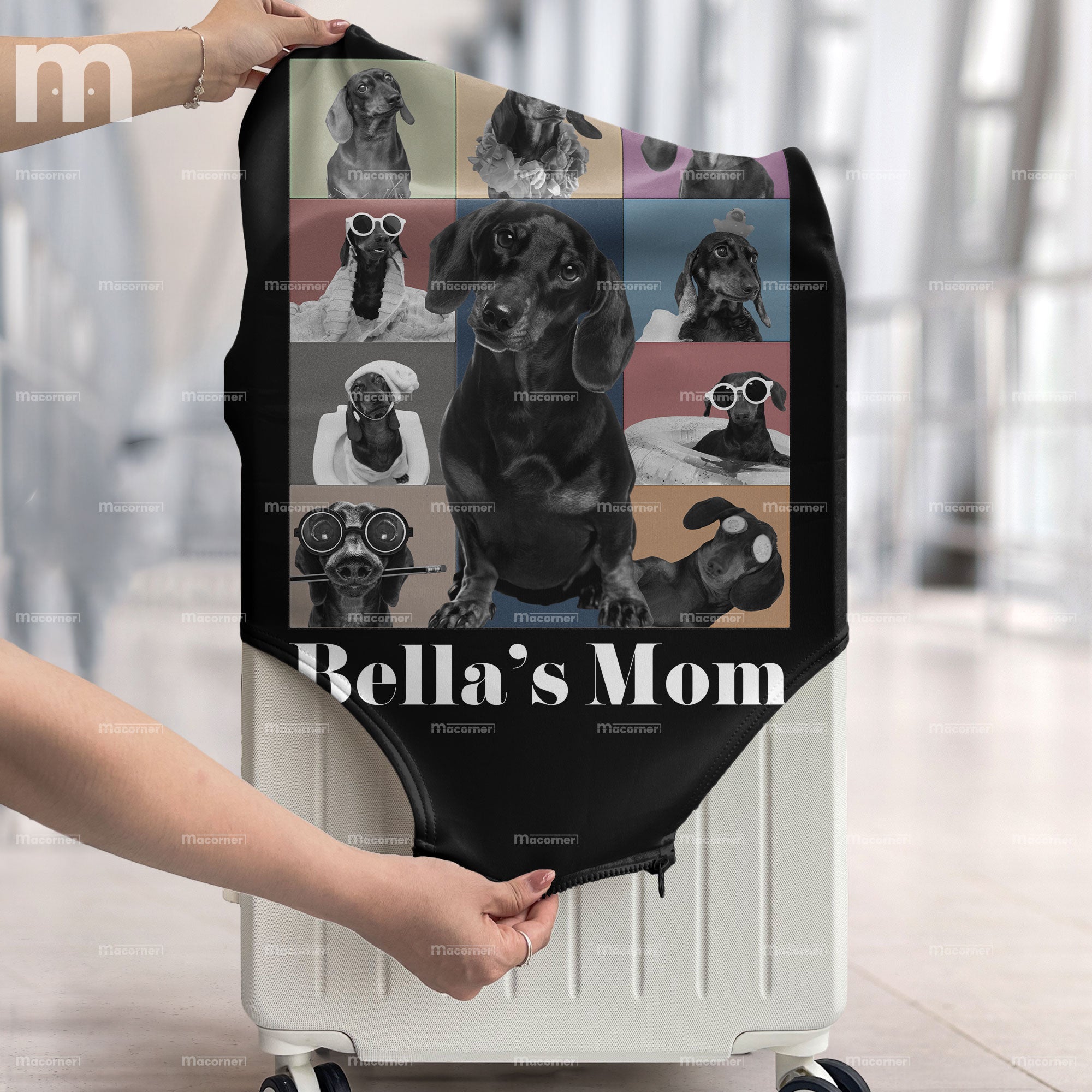 Pet Custom Eras Tour - Personalized Photo Luggage Cover