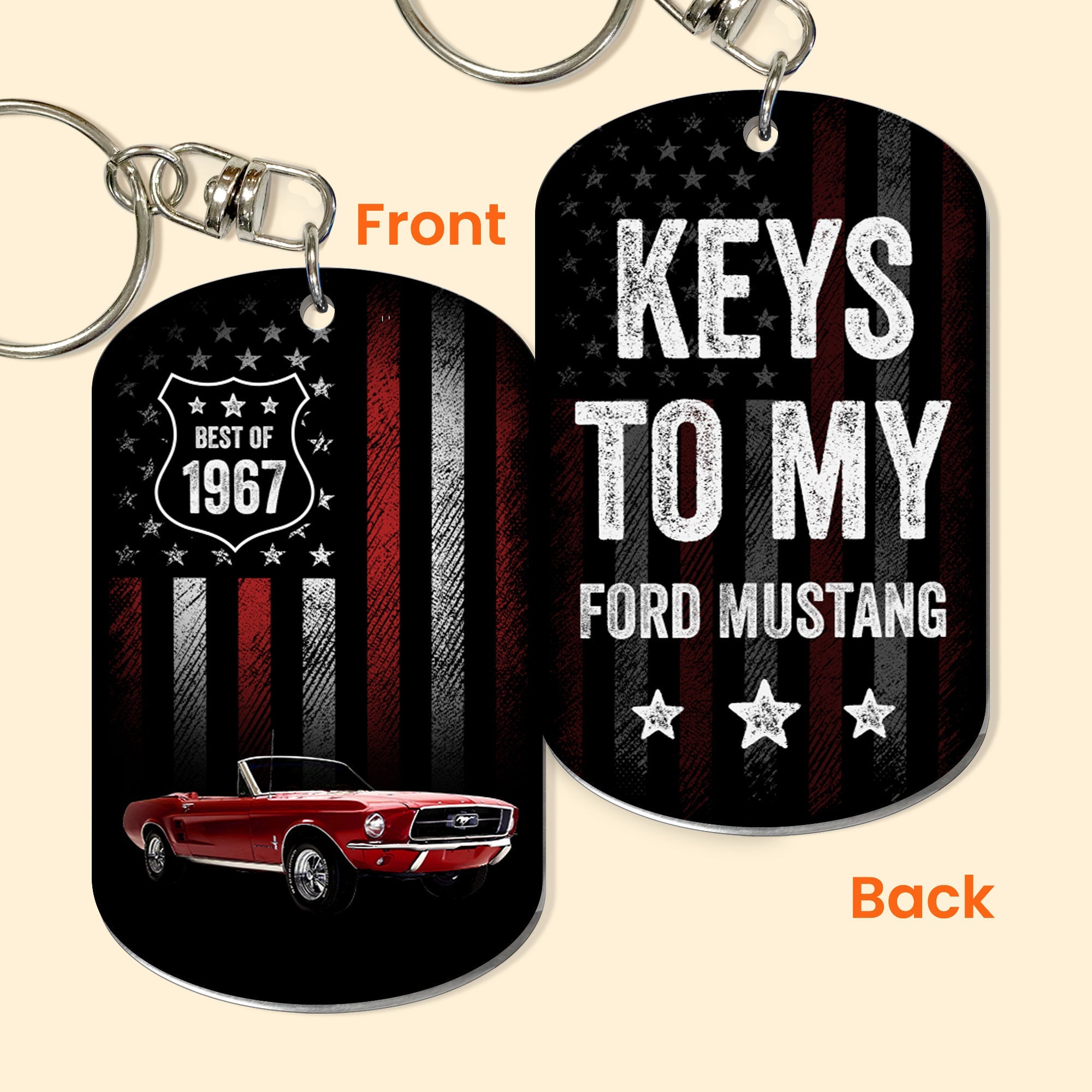 Keys To My Car - Personalized Photo Keychain