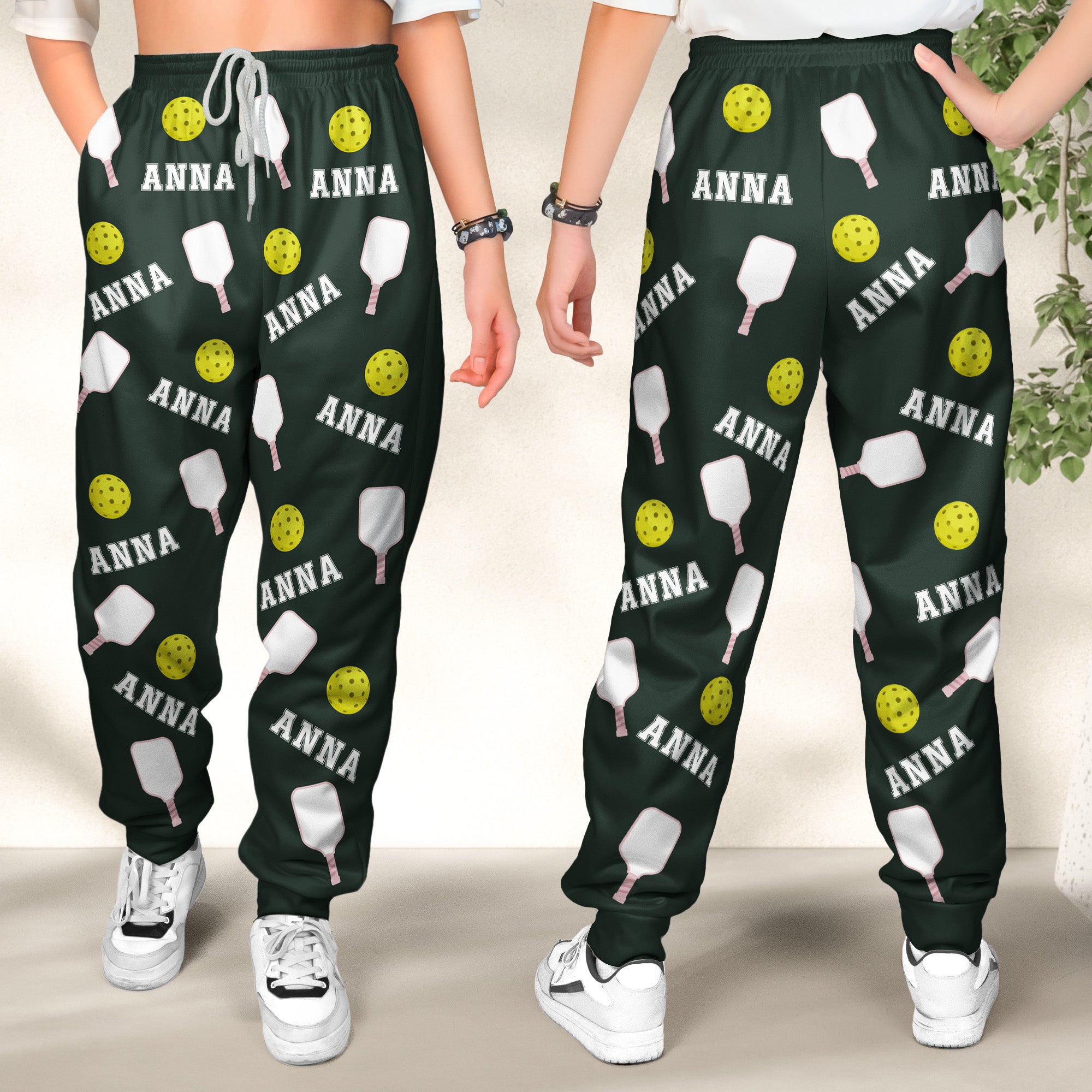 Pickleball Custom Name - Personalized Sweatpants