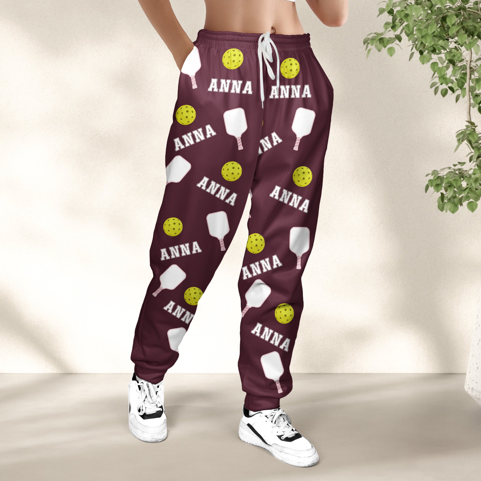 Pickleball Custom Name - Personalized Sweatpants