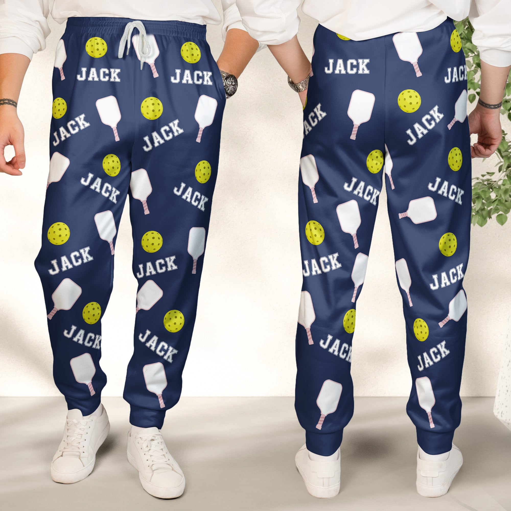 Pickleball Custom Name - Personalized Sweatpants