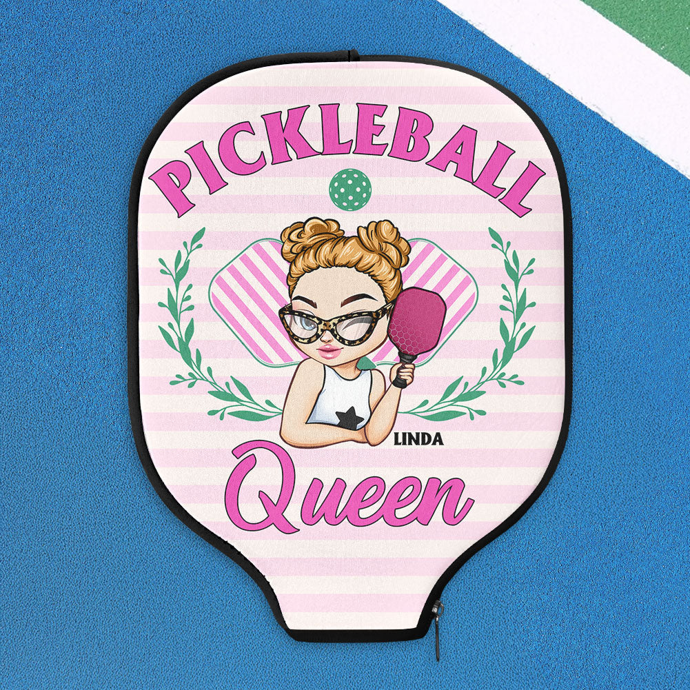 Pickleball Queen - Custom Pickleball Paddle Cover