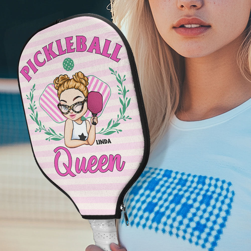 Pickleball Queen - Custom Pickleball Paddle Cover