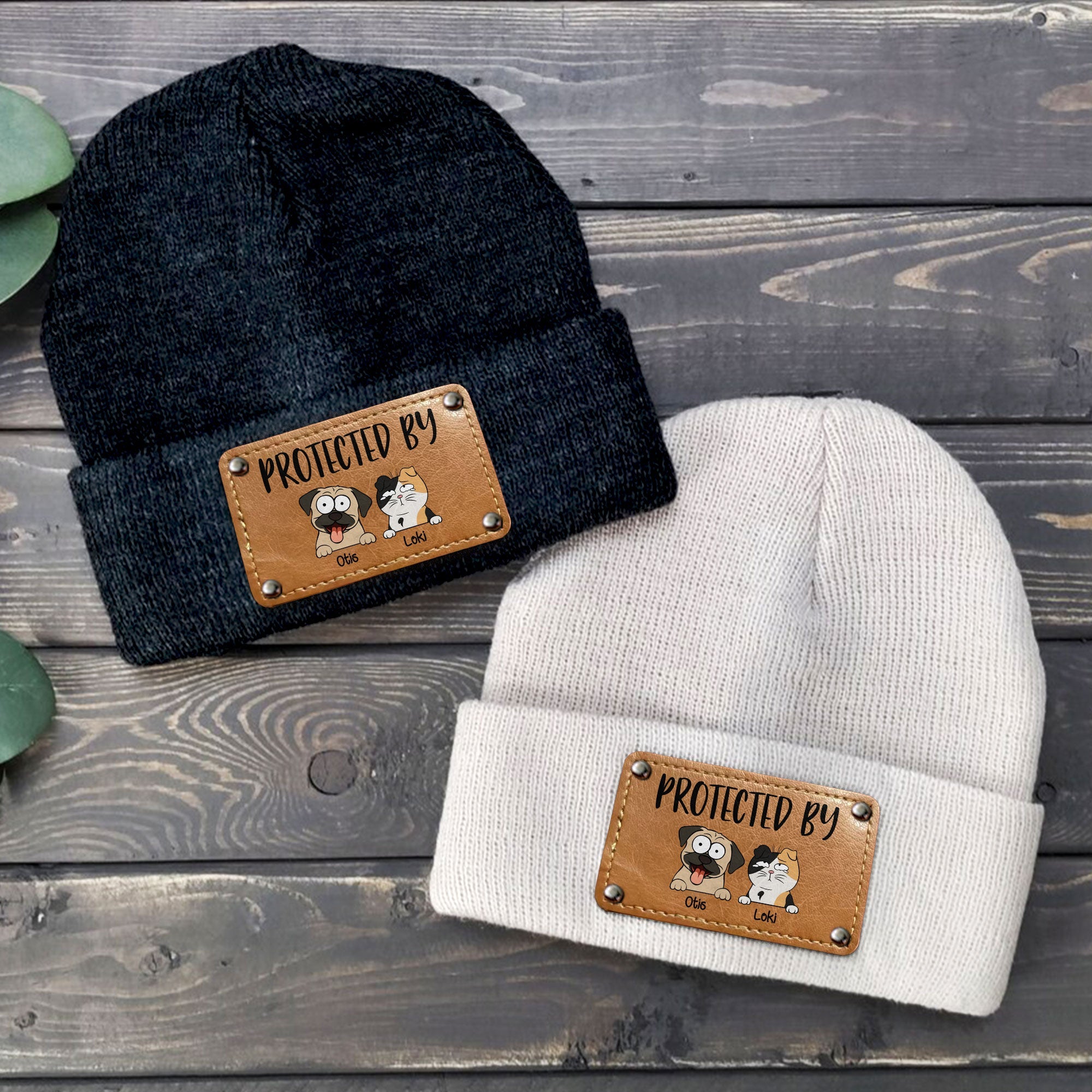 Protected By - Personalized Beanie