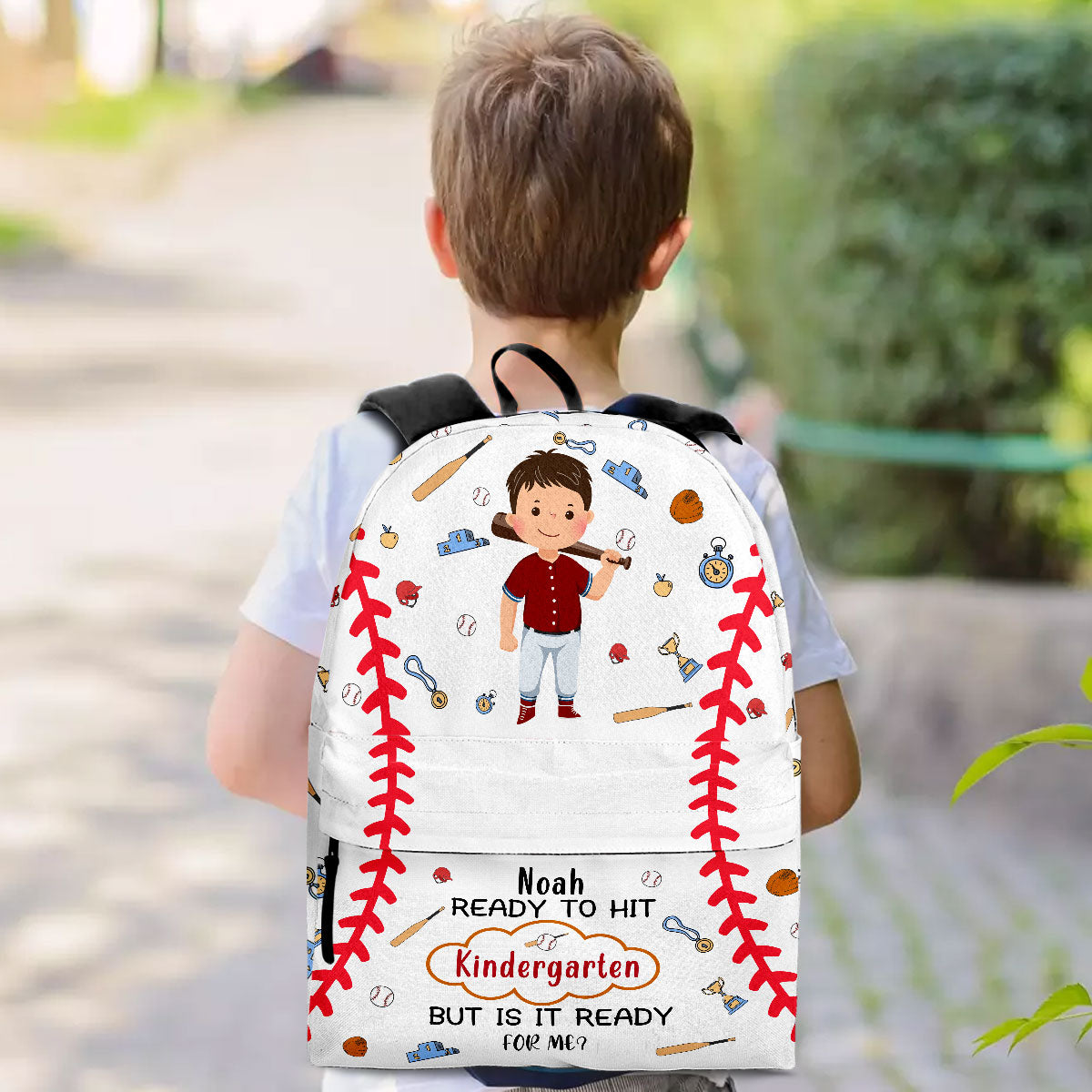 Ready To Hit Kindergarten - Personalized Kid Backpack