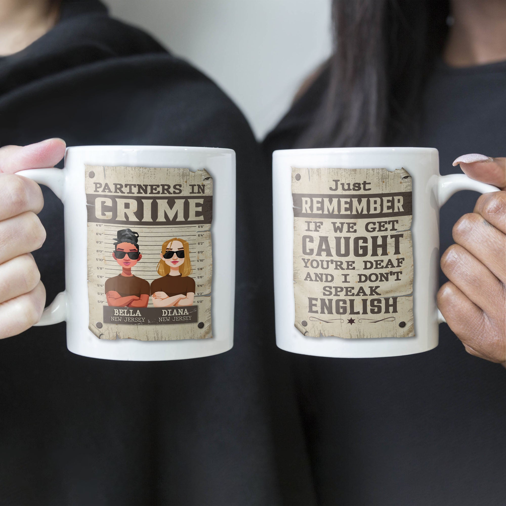 Remember If We Get Caught - Personalized Mug