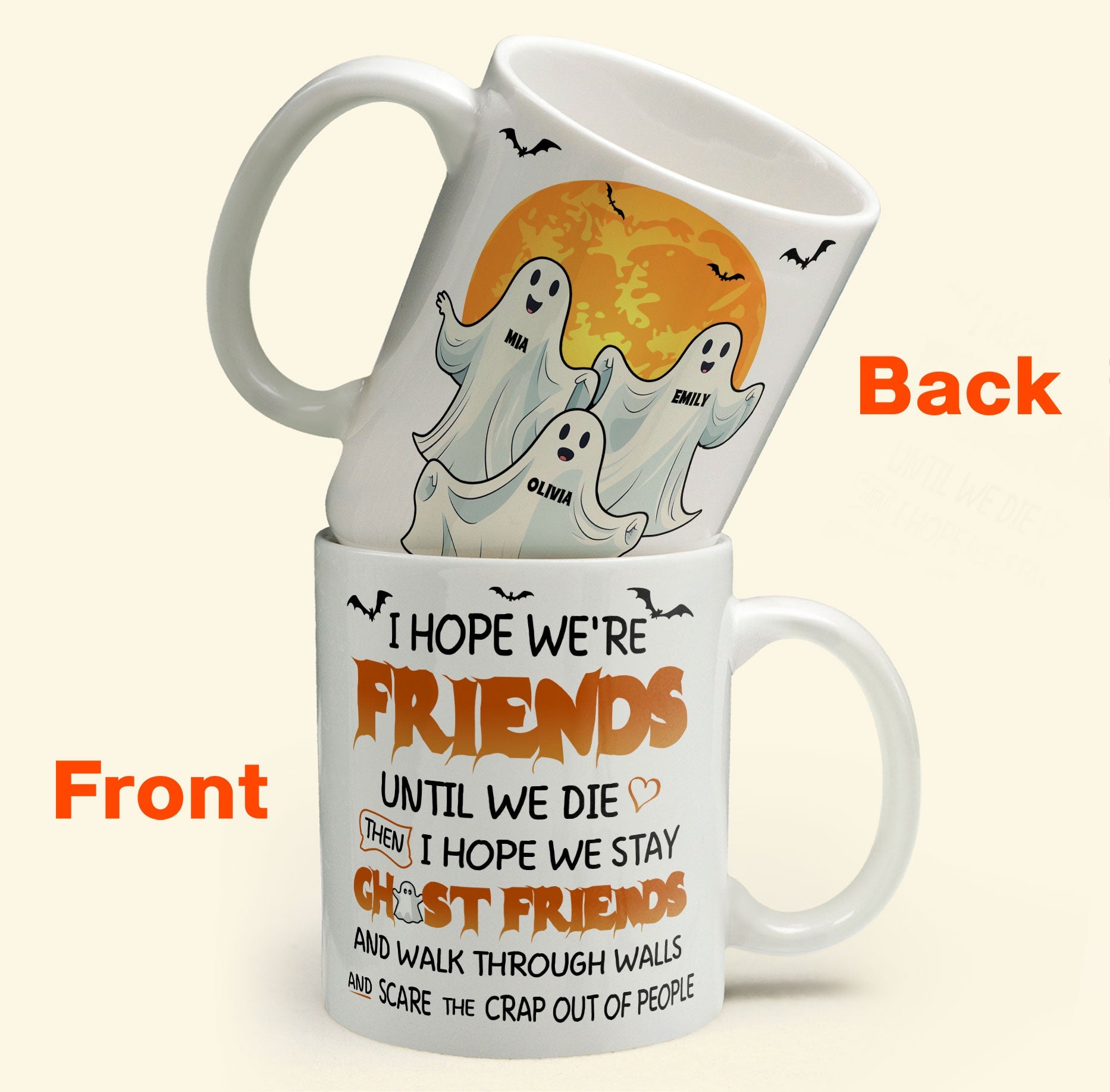 Scare The Crap Out Of People - Personalized Mug