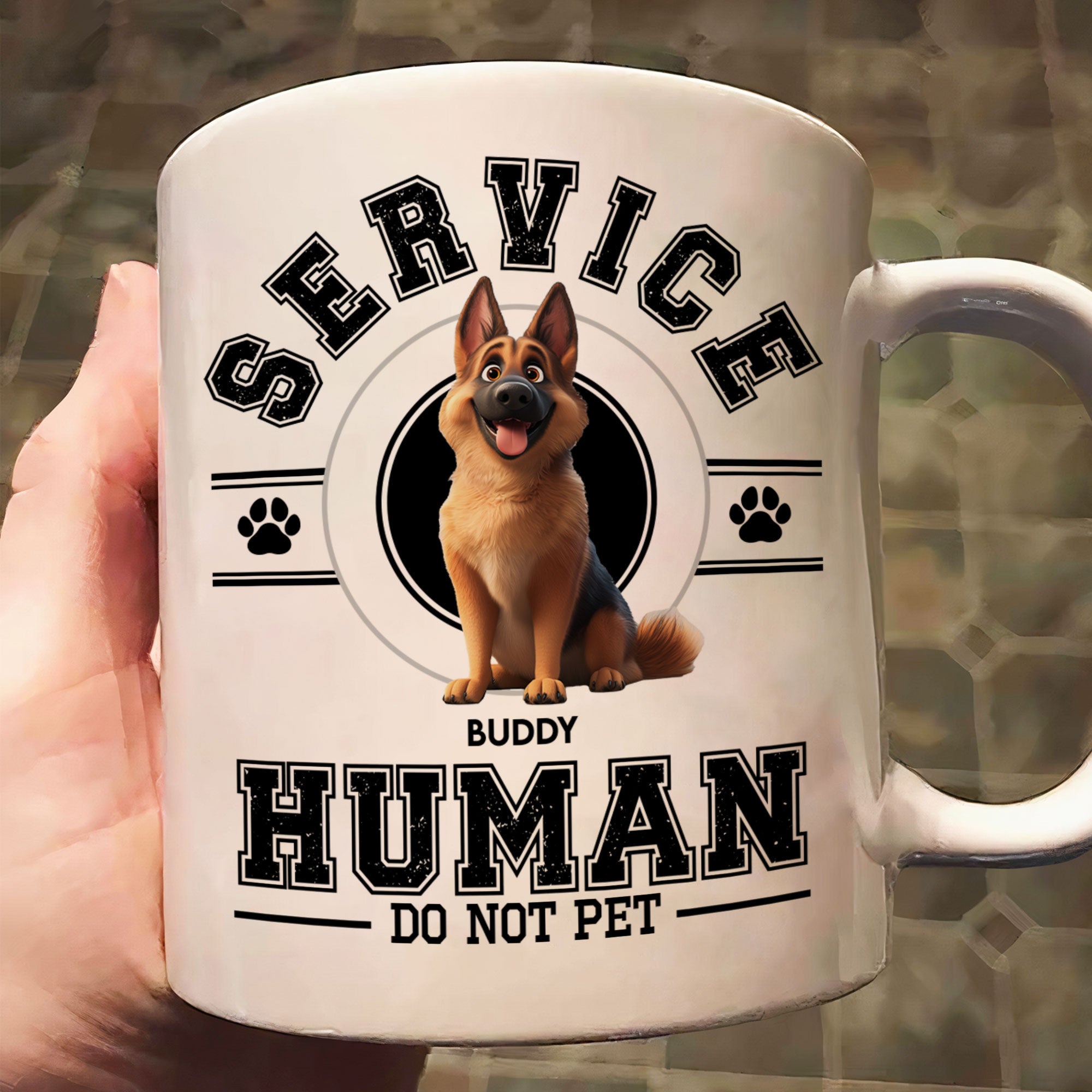 Service Human - Personalized Mug