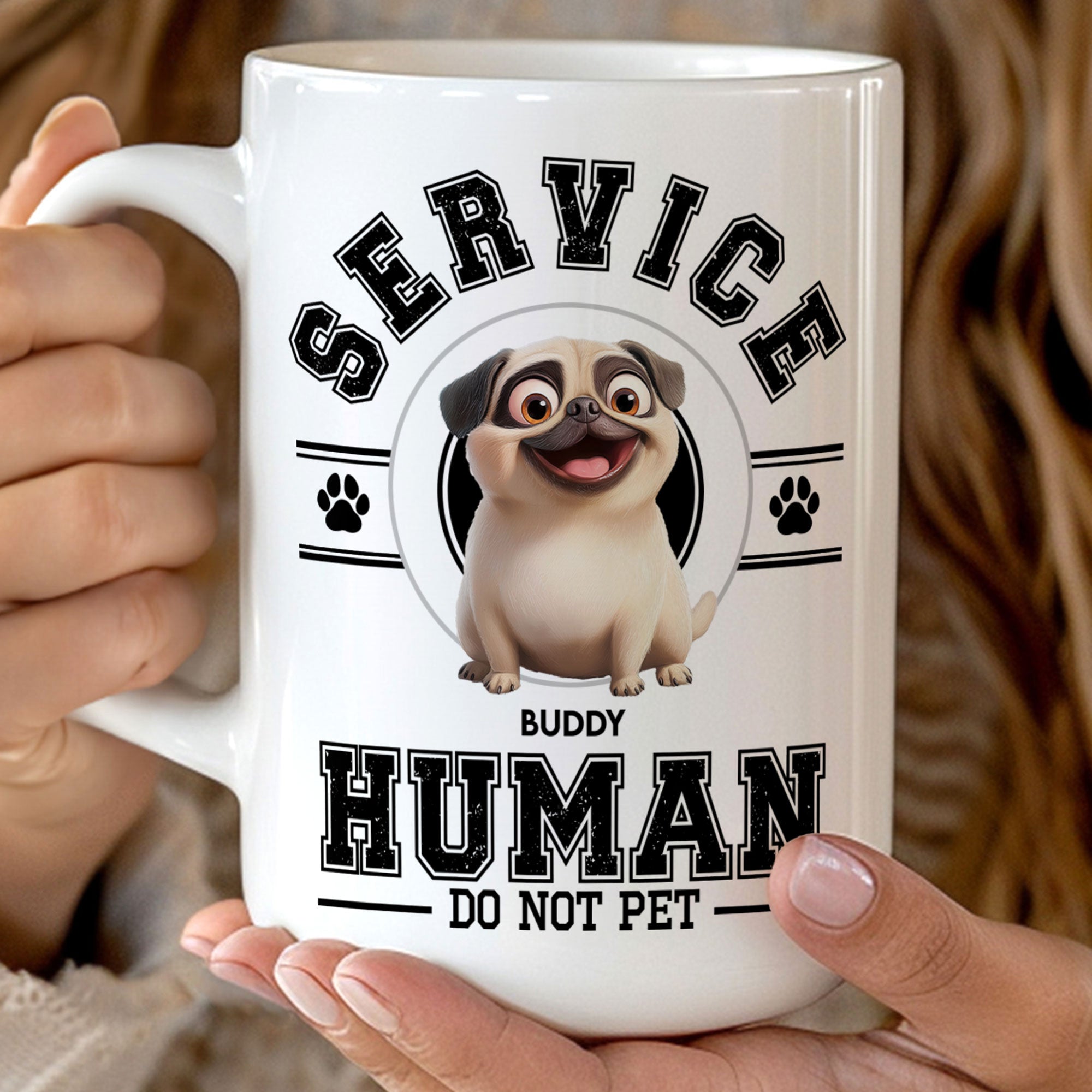 Service Human - Personalized Mug