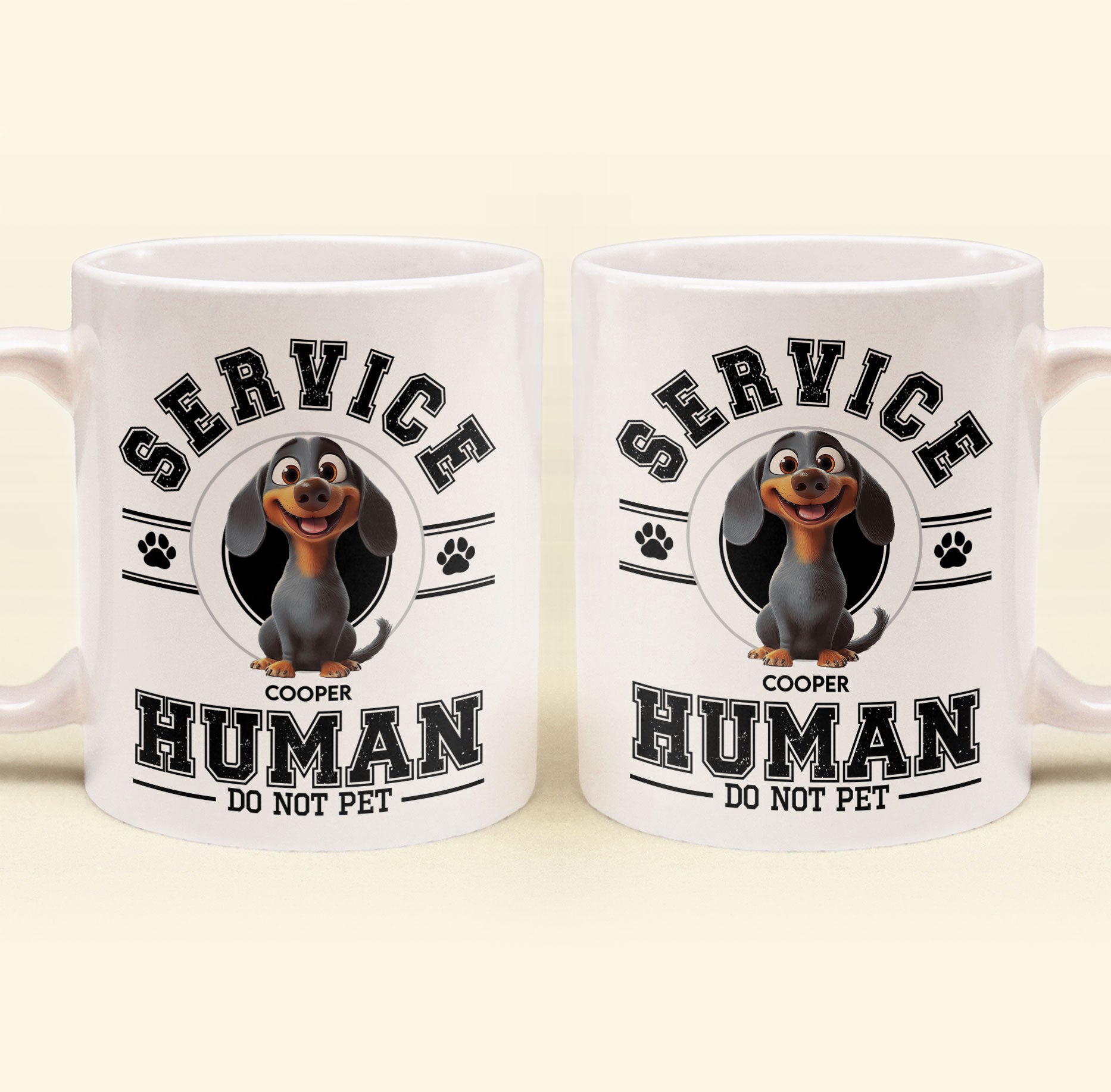 Service Human - Personalized Mug