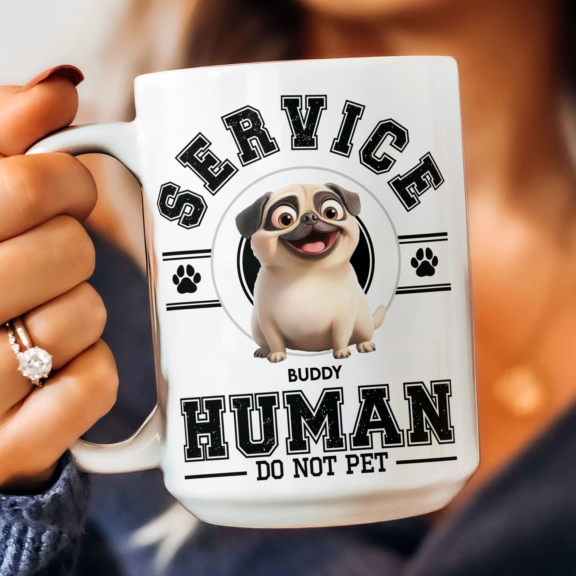 Service Human - Personalized Mug