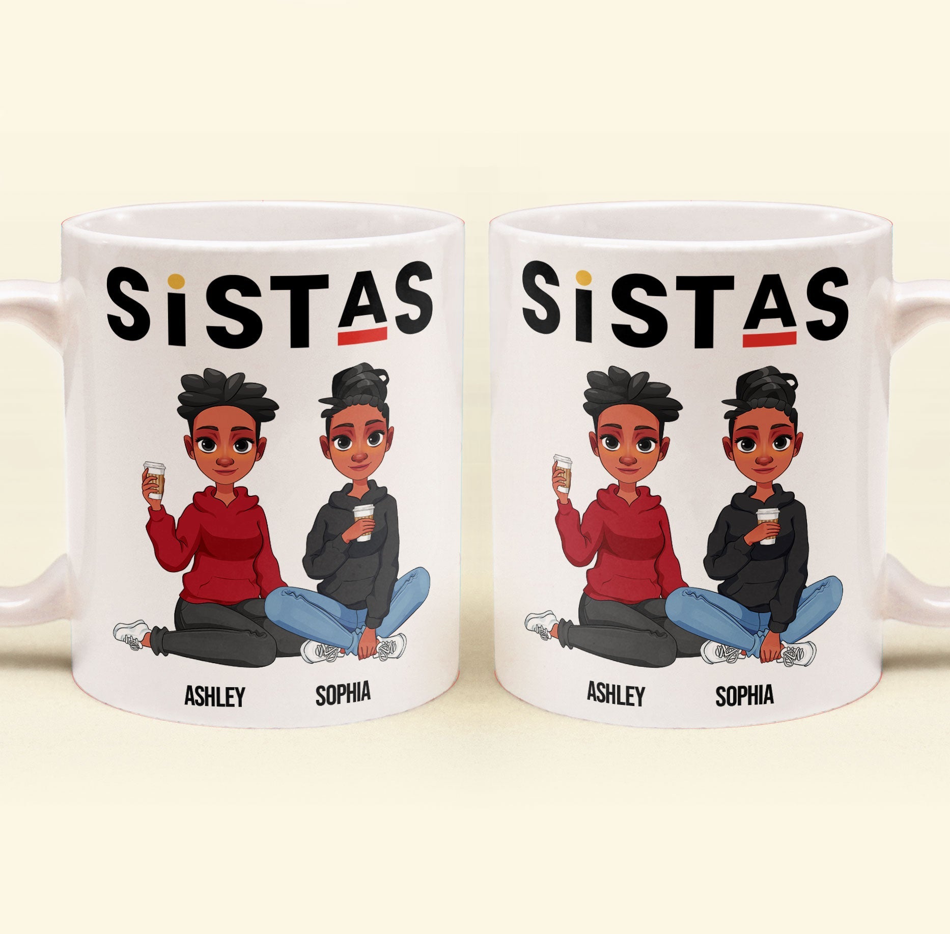 Sistas - Limited Version - Personalized Mug