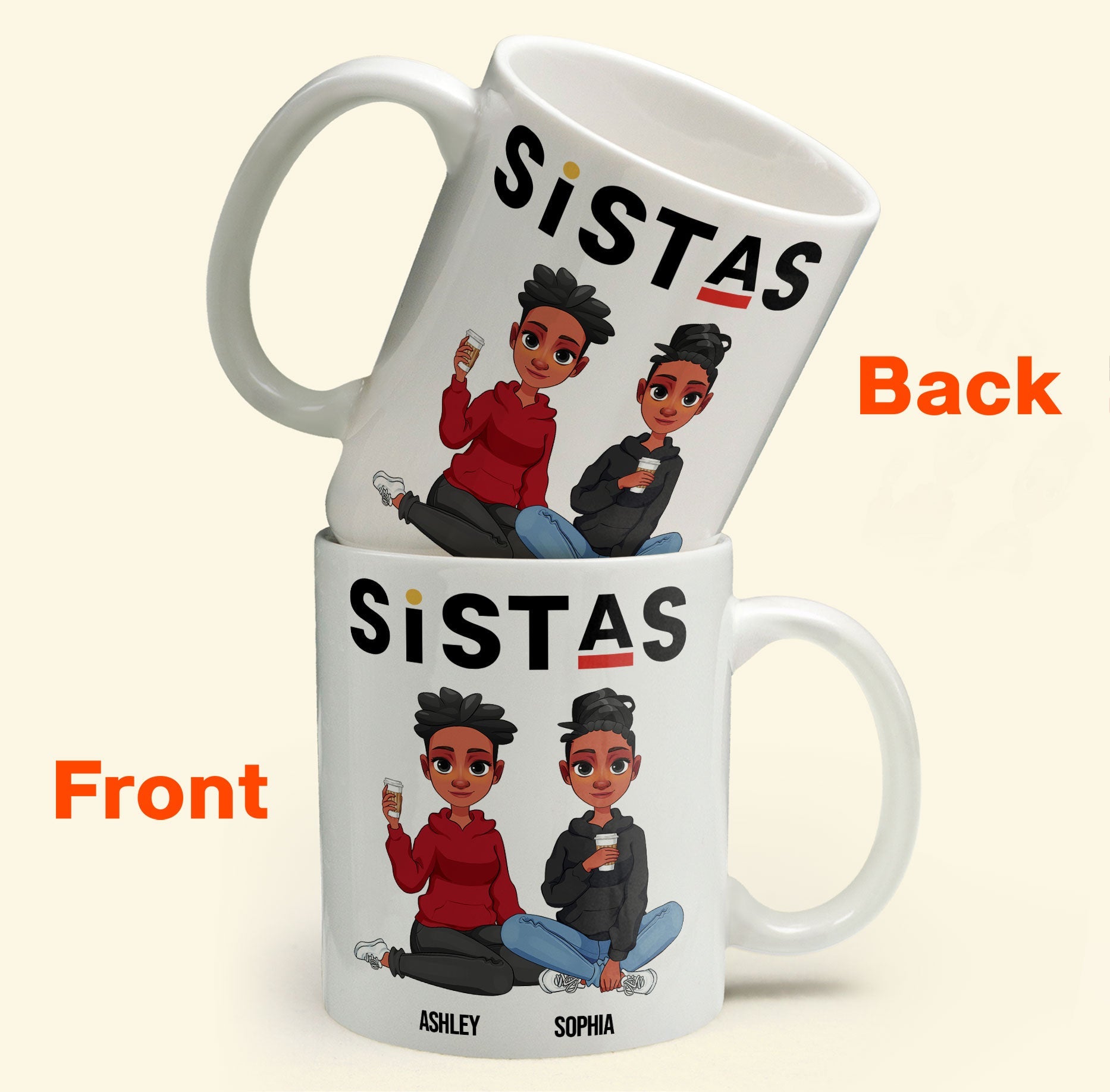 Sistas - Limited Version - Personalized Mug