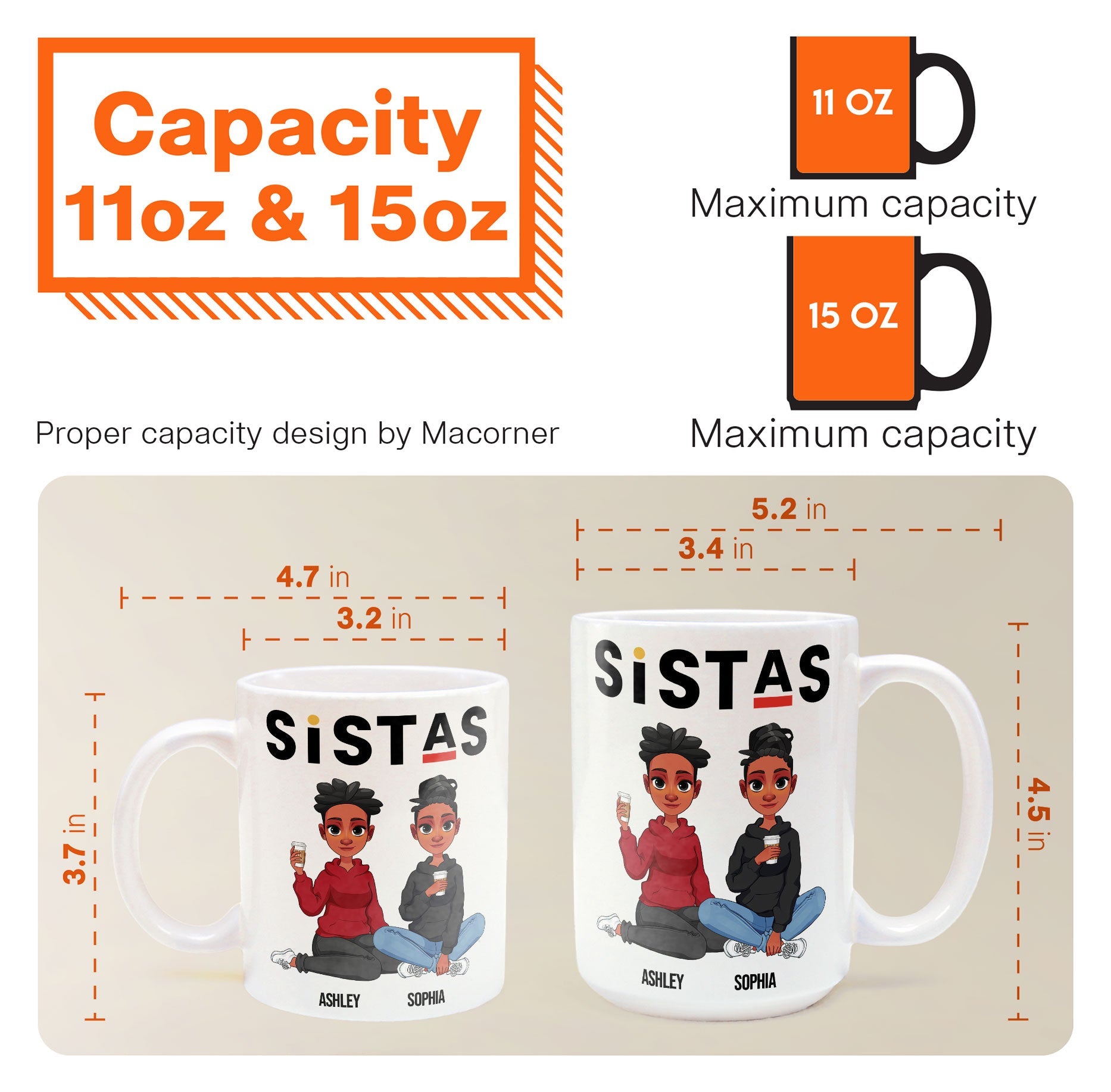 Sistas - Limited Version - Personalized Mug