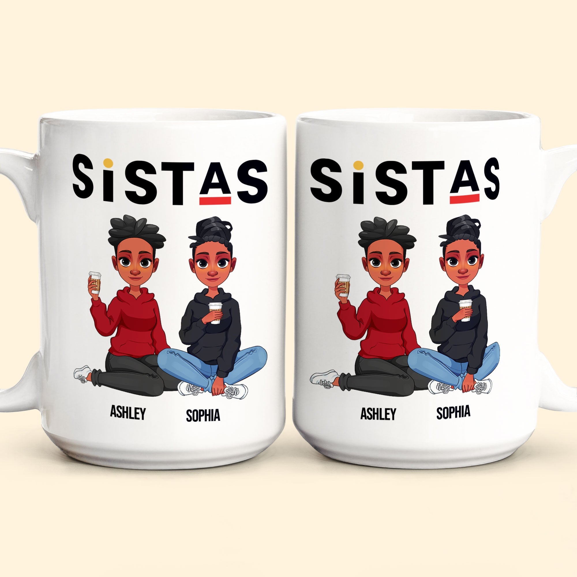 Sistas - Limited Version - Personalized Mug