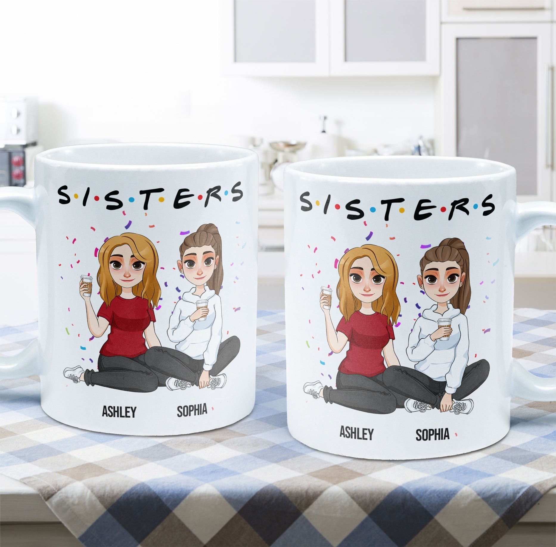 Sisters - Personalized Mug