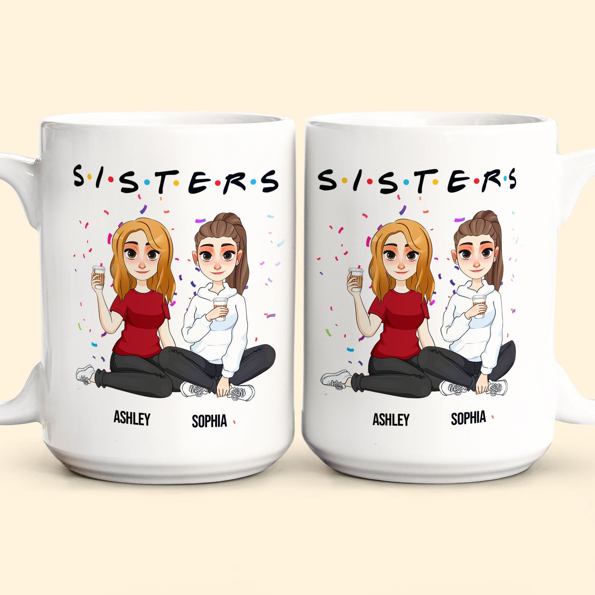 Sisters - Personalized Mug