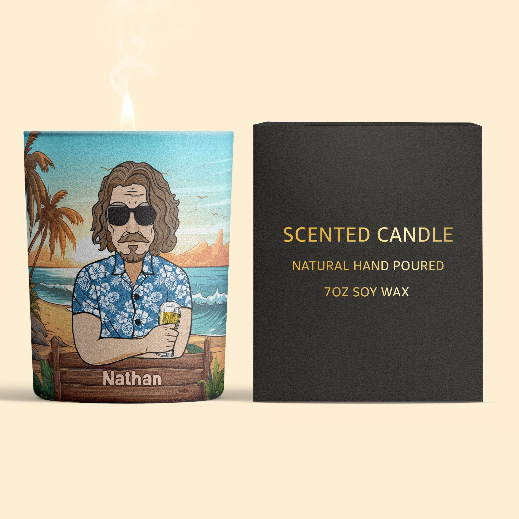 Smells Like It's Not My Problem Anymore - Personalized Candle