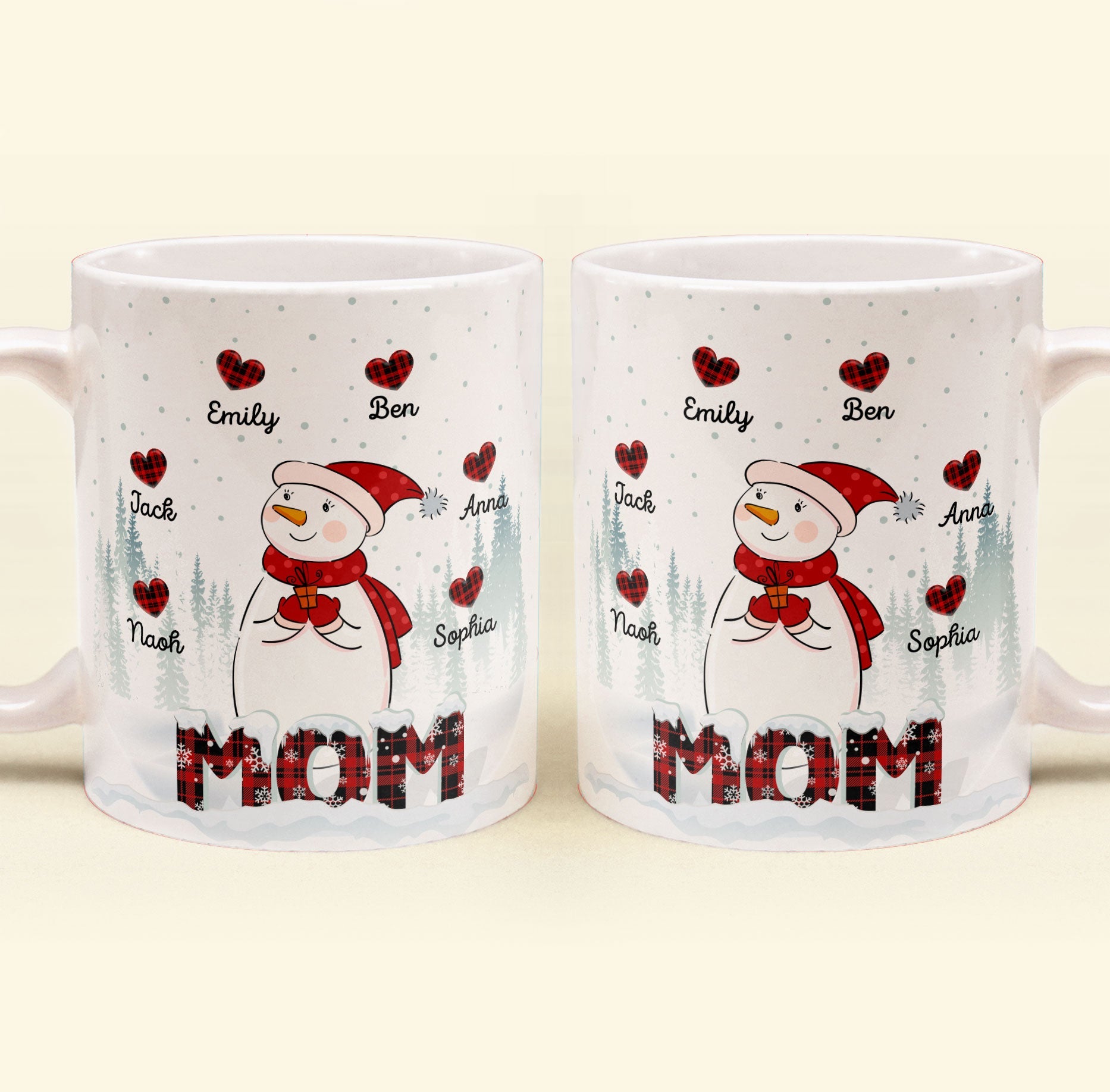 Snowmom - Personalized Mug