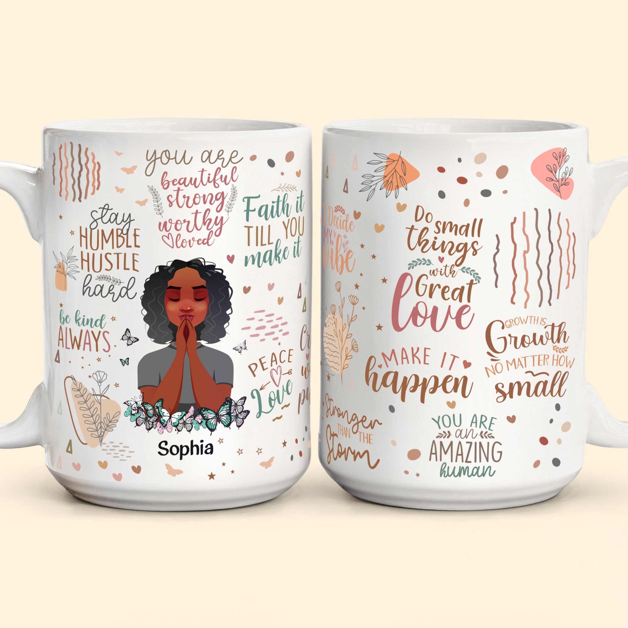 Stronger Than The Storm - Personalized Mug