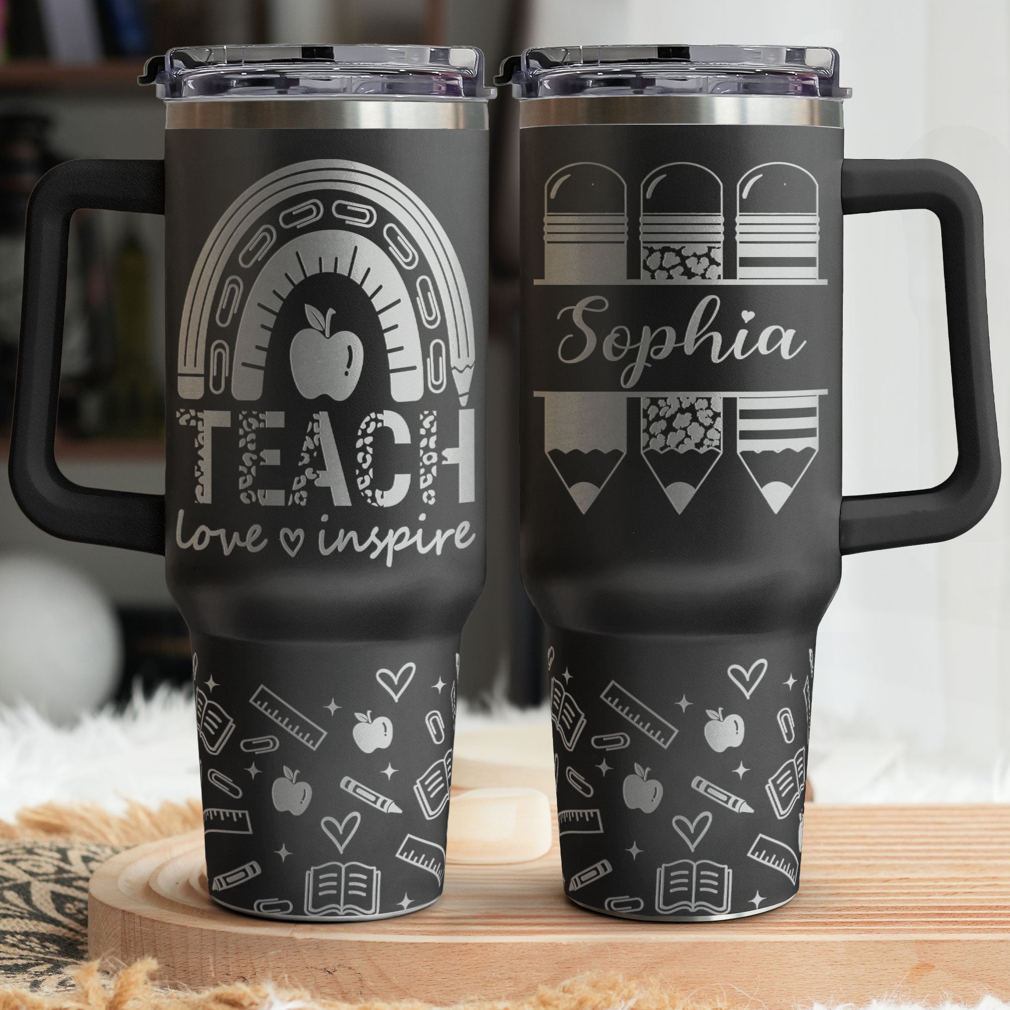 Teach Love Inspire - Personalized 40oz Tumbler