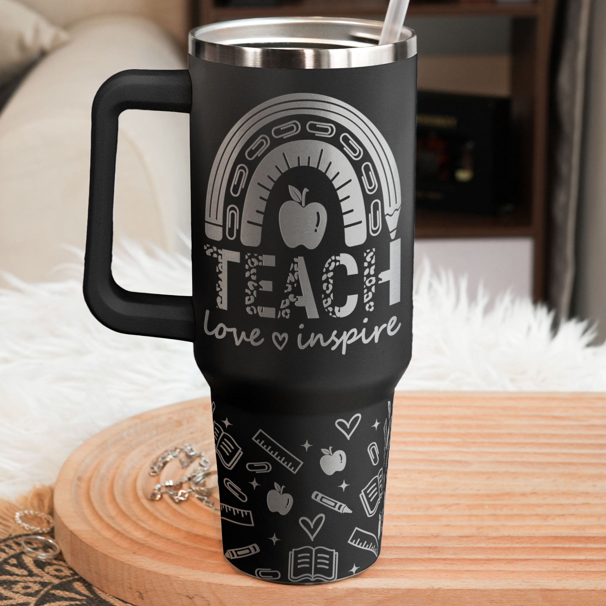 Teach Love Inspire - Personalized 40oz Tumbler