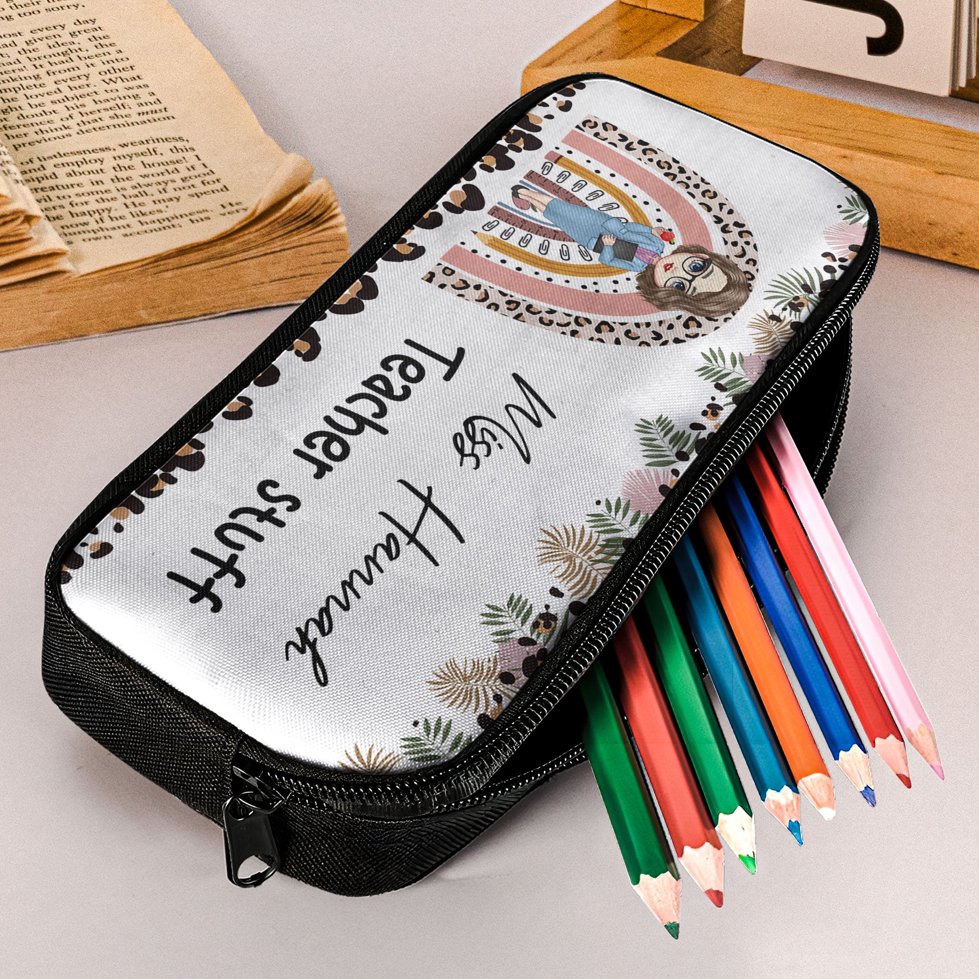 Teacher Stuff - Personalized Pencil Case