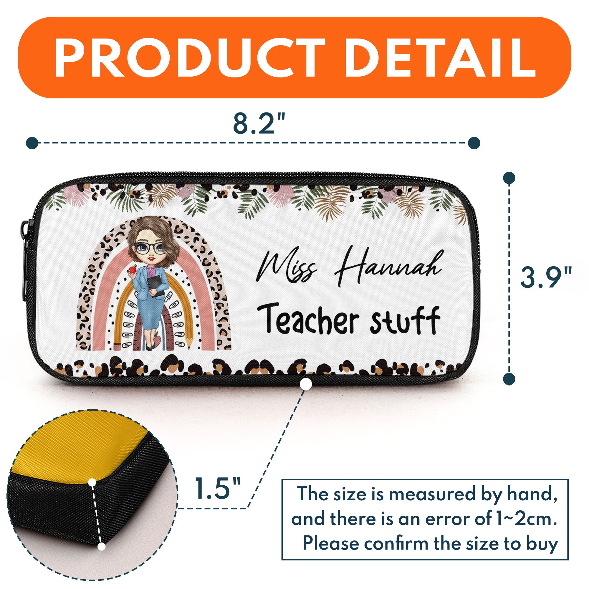 Teacher Stuff - Personalized Pencil Case