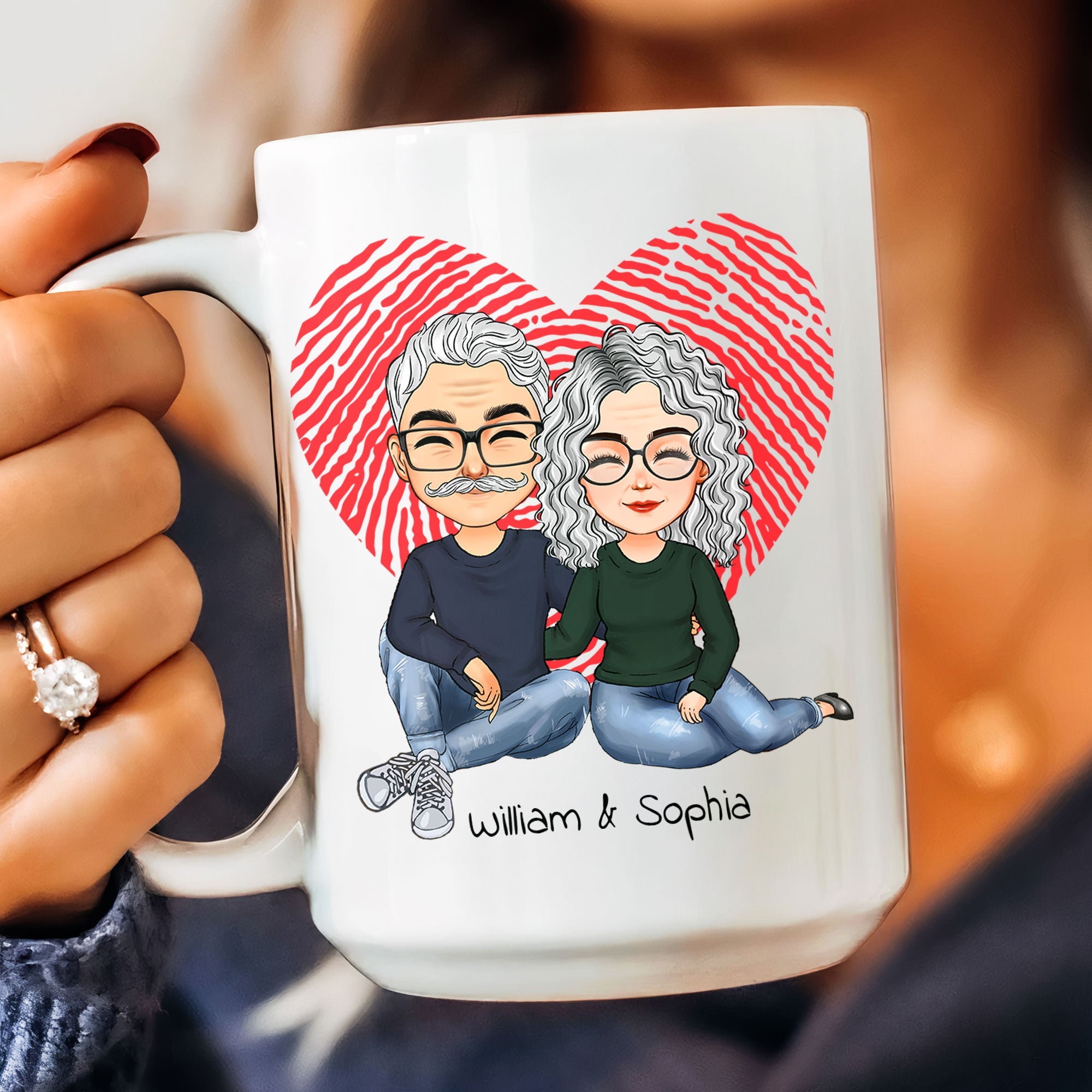 Thank You For Being My Wife - Personalized Mug