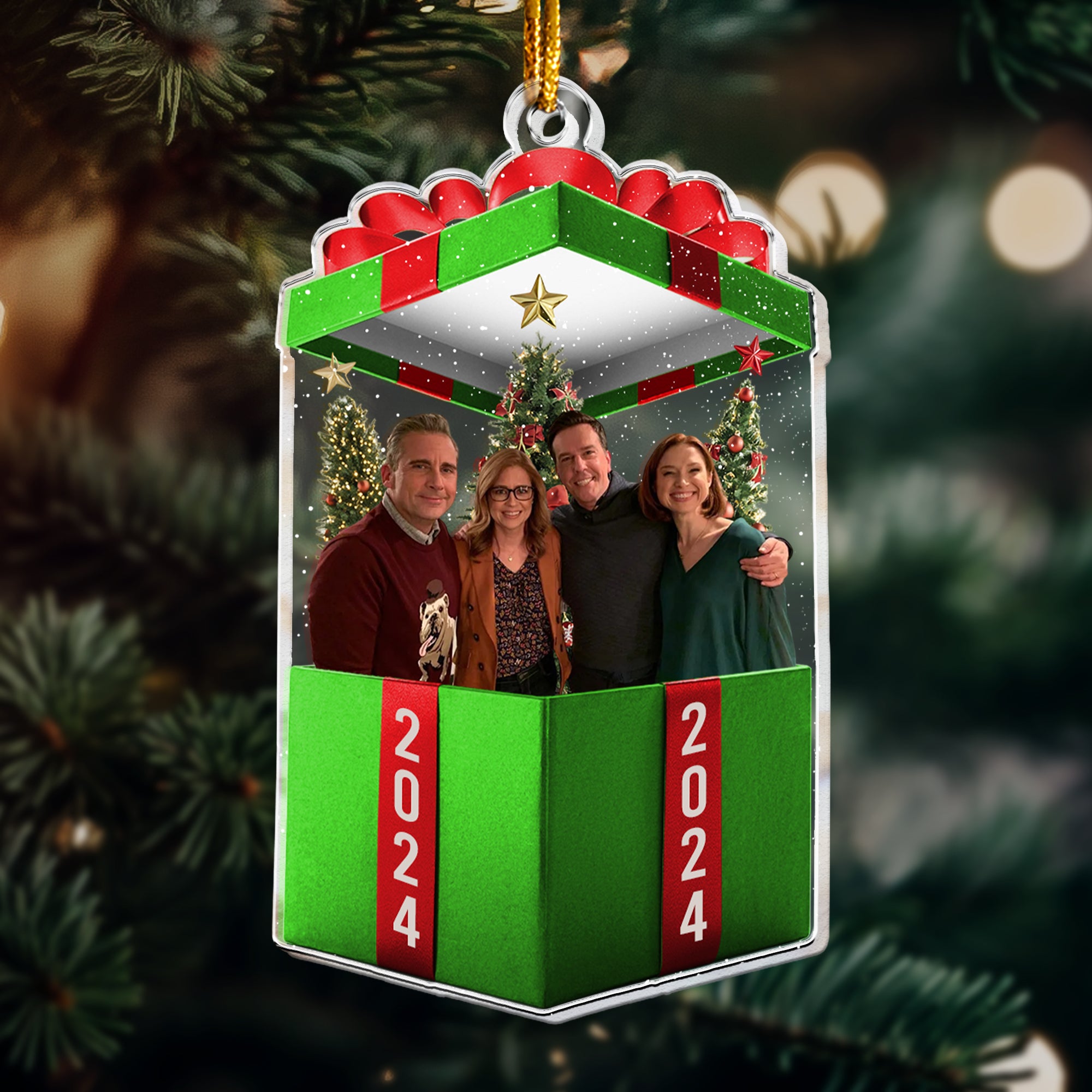 The Best Gift Ever - Personalized Acrylic Photo Ornament