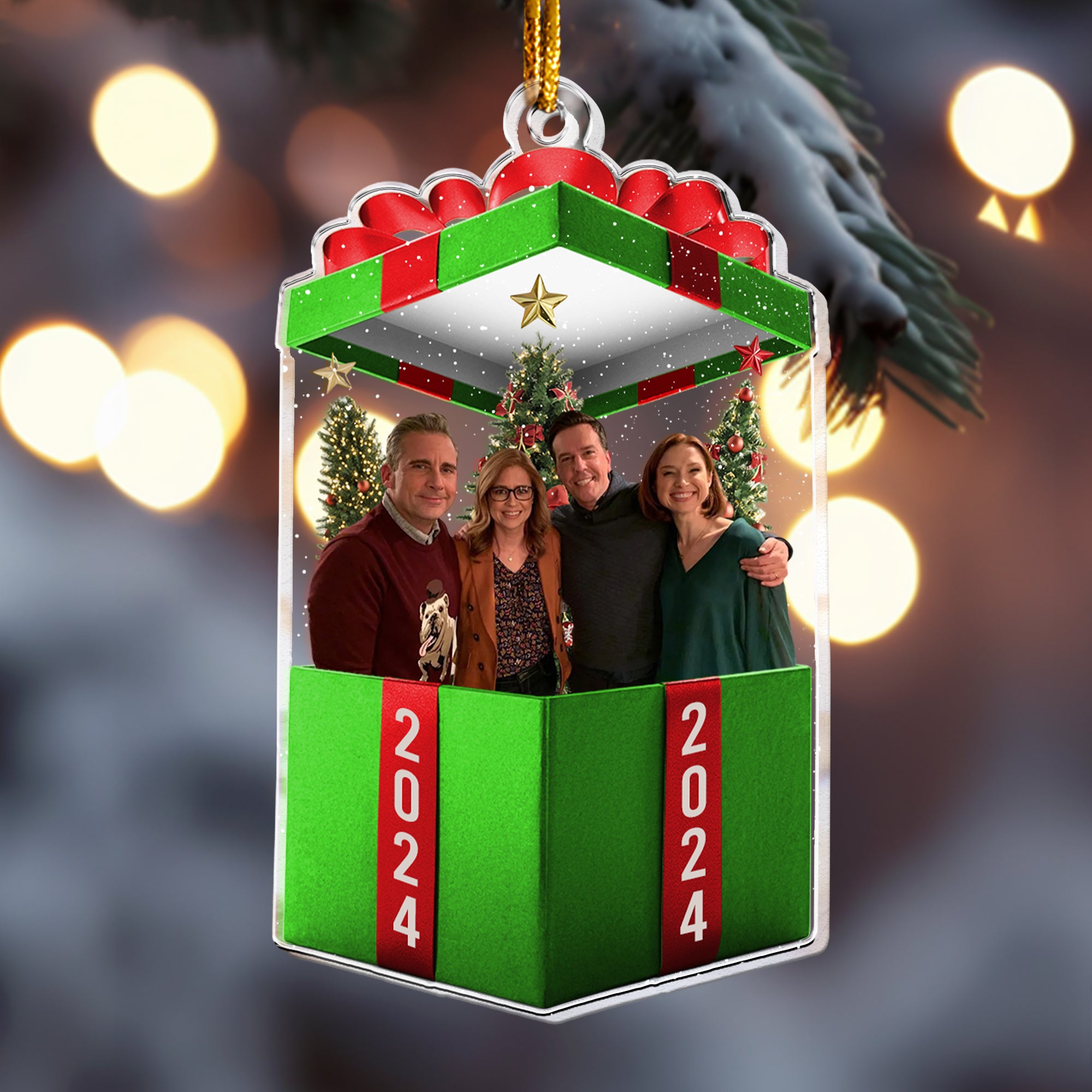 The Best Gift Ever - Personalized Acrylic Photo Ornament