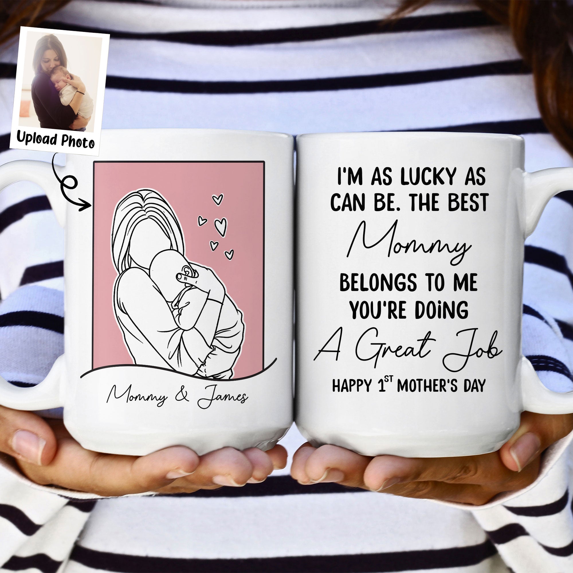 The Best Mommy Belongs To Me - Personalized Mug